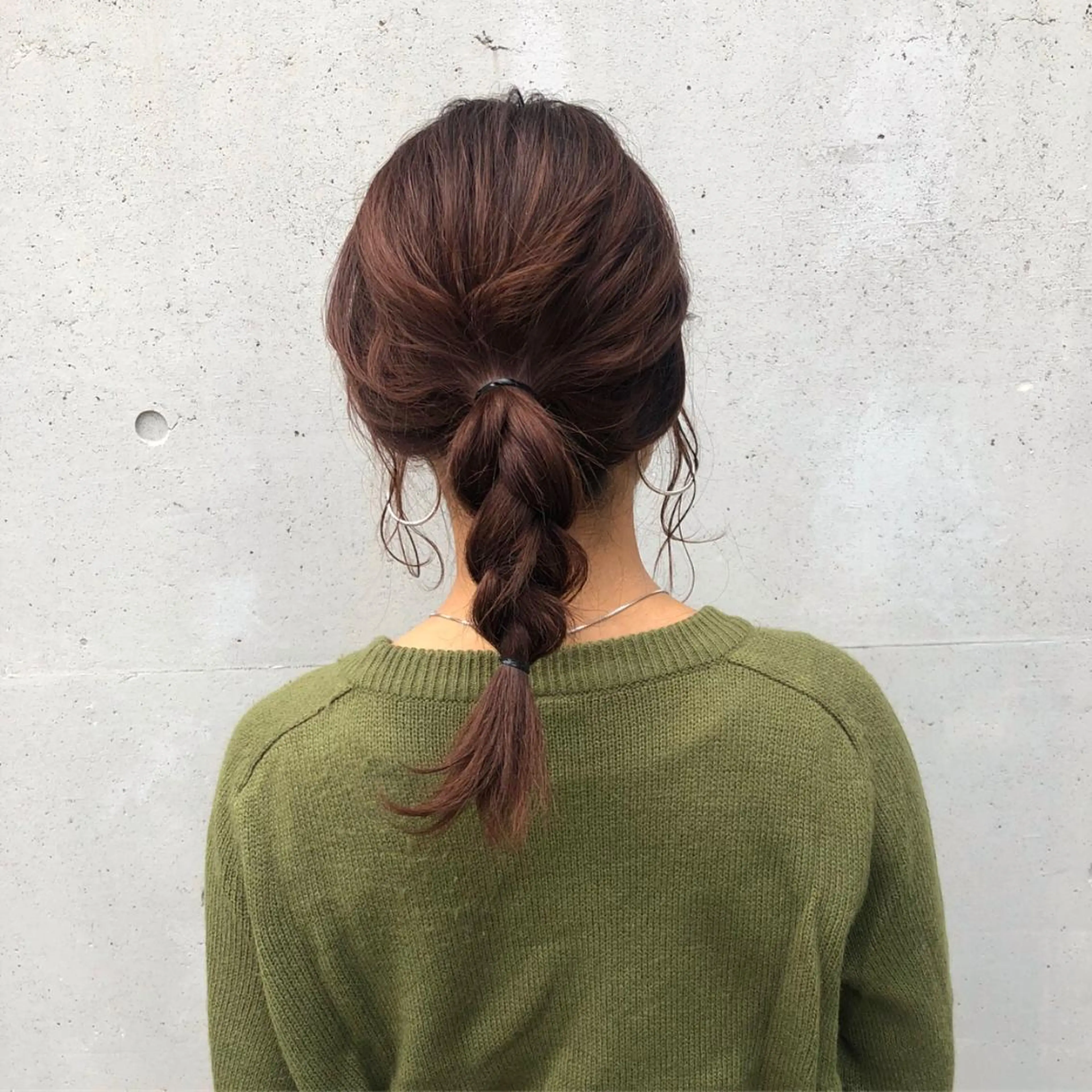 ロング カラー カット ヘアカラー トリートメント 酸性縮毛矯正🧴韓国 レイヤー/髪質改善のヘアスタイル