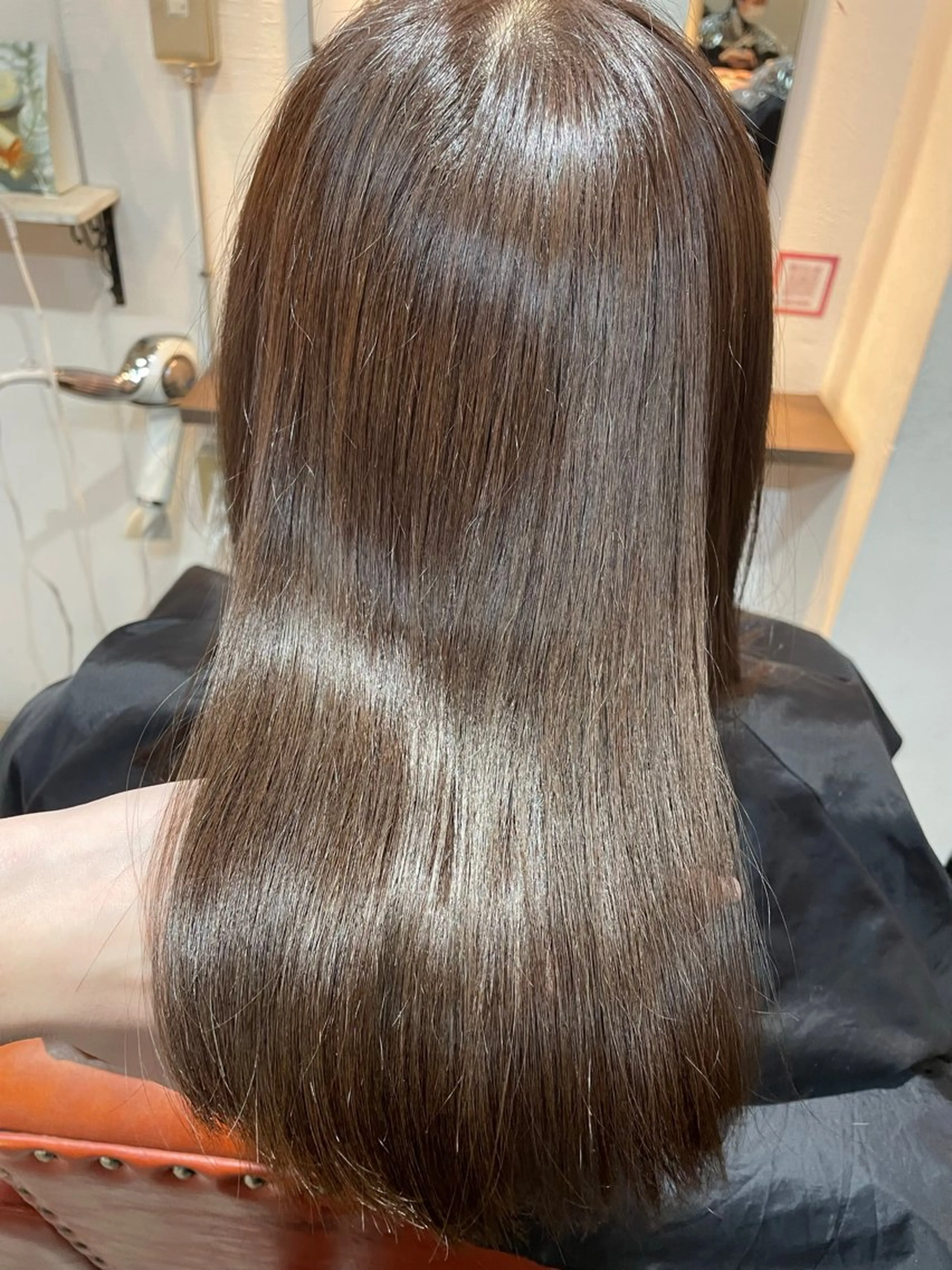 【人気No.2🐶】艶カラー+Aujua4stepトリートメント✨の写真