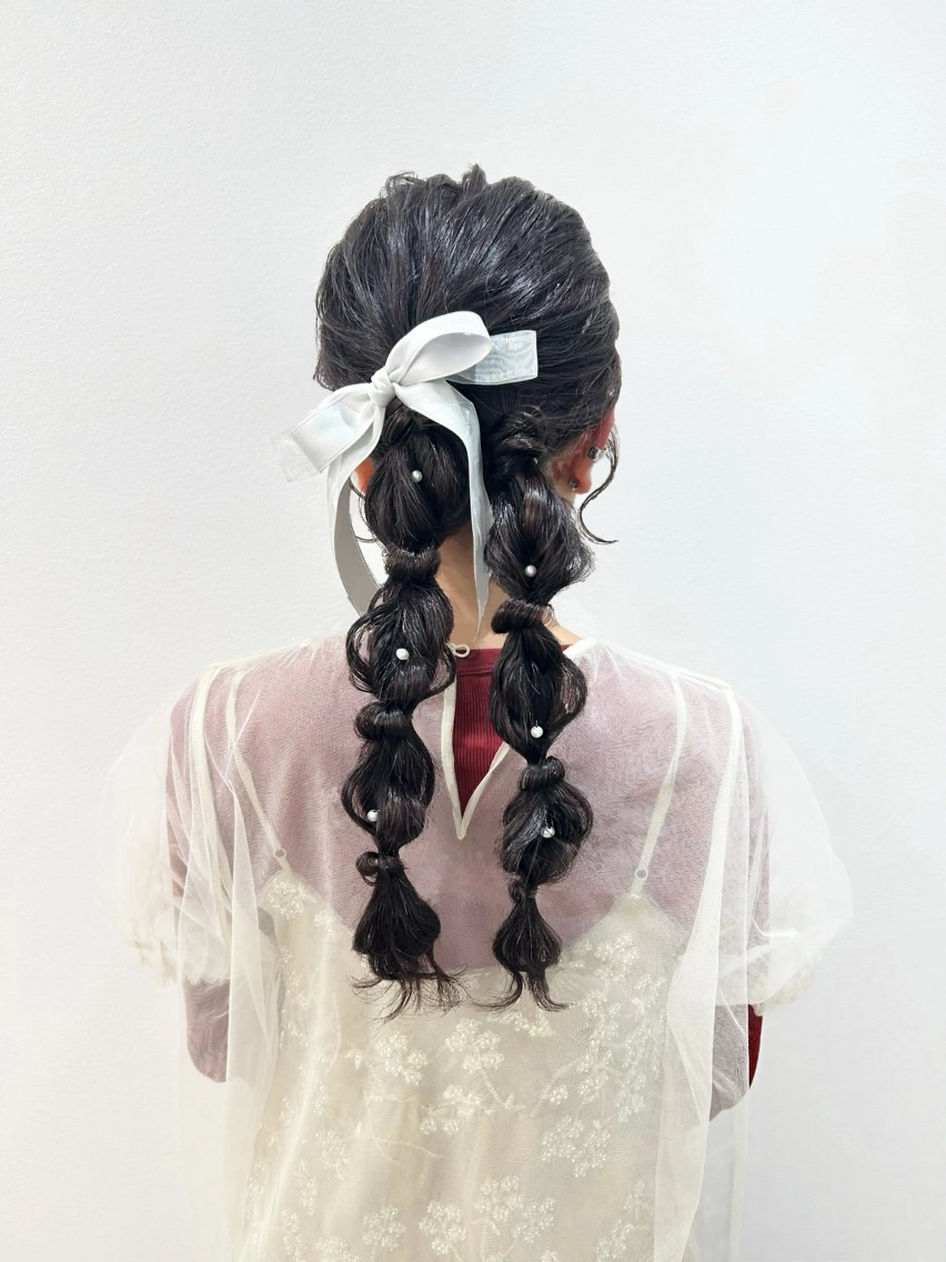 ロング カラー ヘアアレンジ アディクシーカラー イルミナカラー 似合わせカット トリートメント CODE.LINE戸田公園所属・🕊宮岡シノ/ 戸田公園のヘアスタイル
