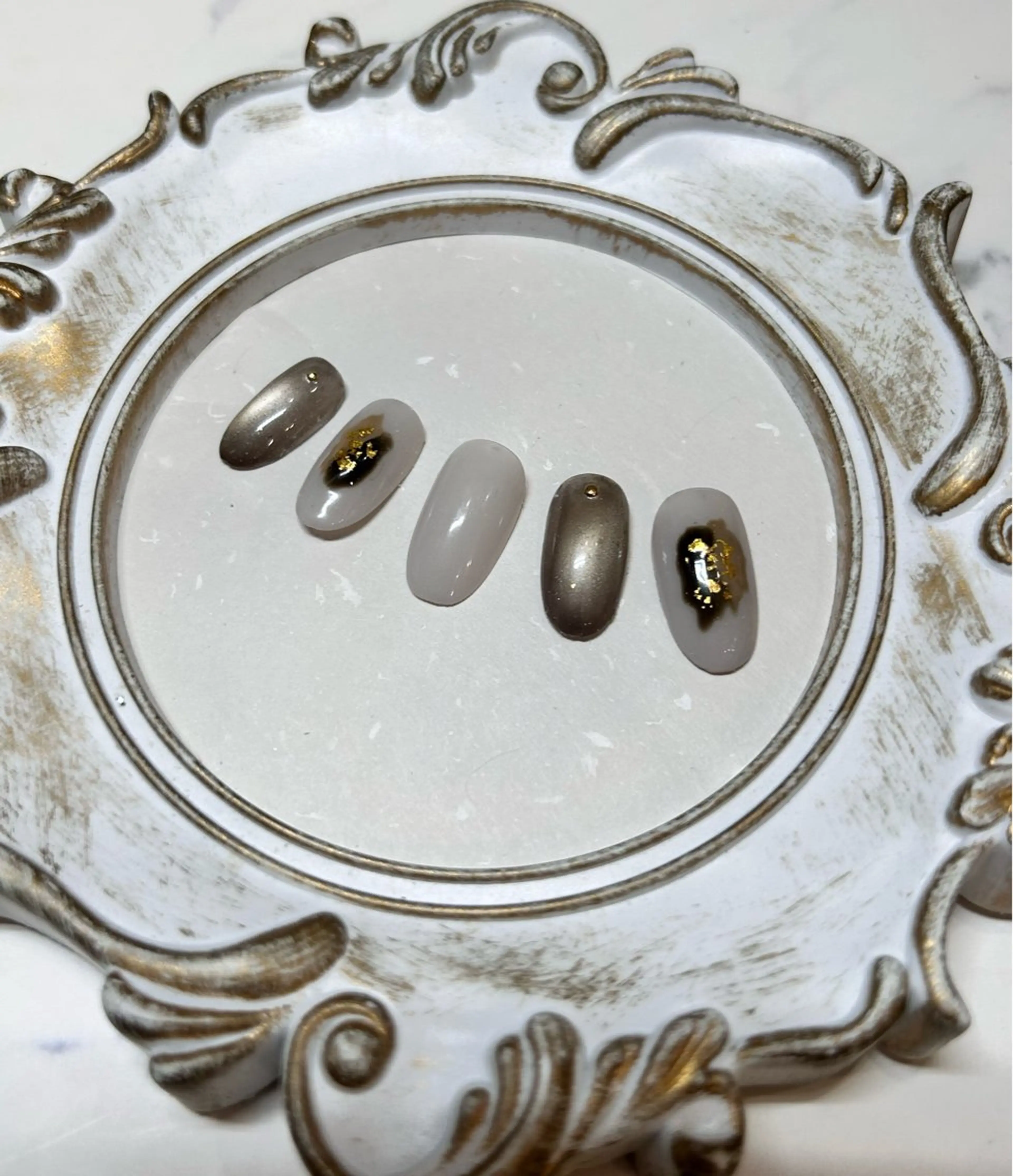 ネイル マグネットネイル ハンドネイル ネイル まりんのネイルデザイン