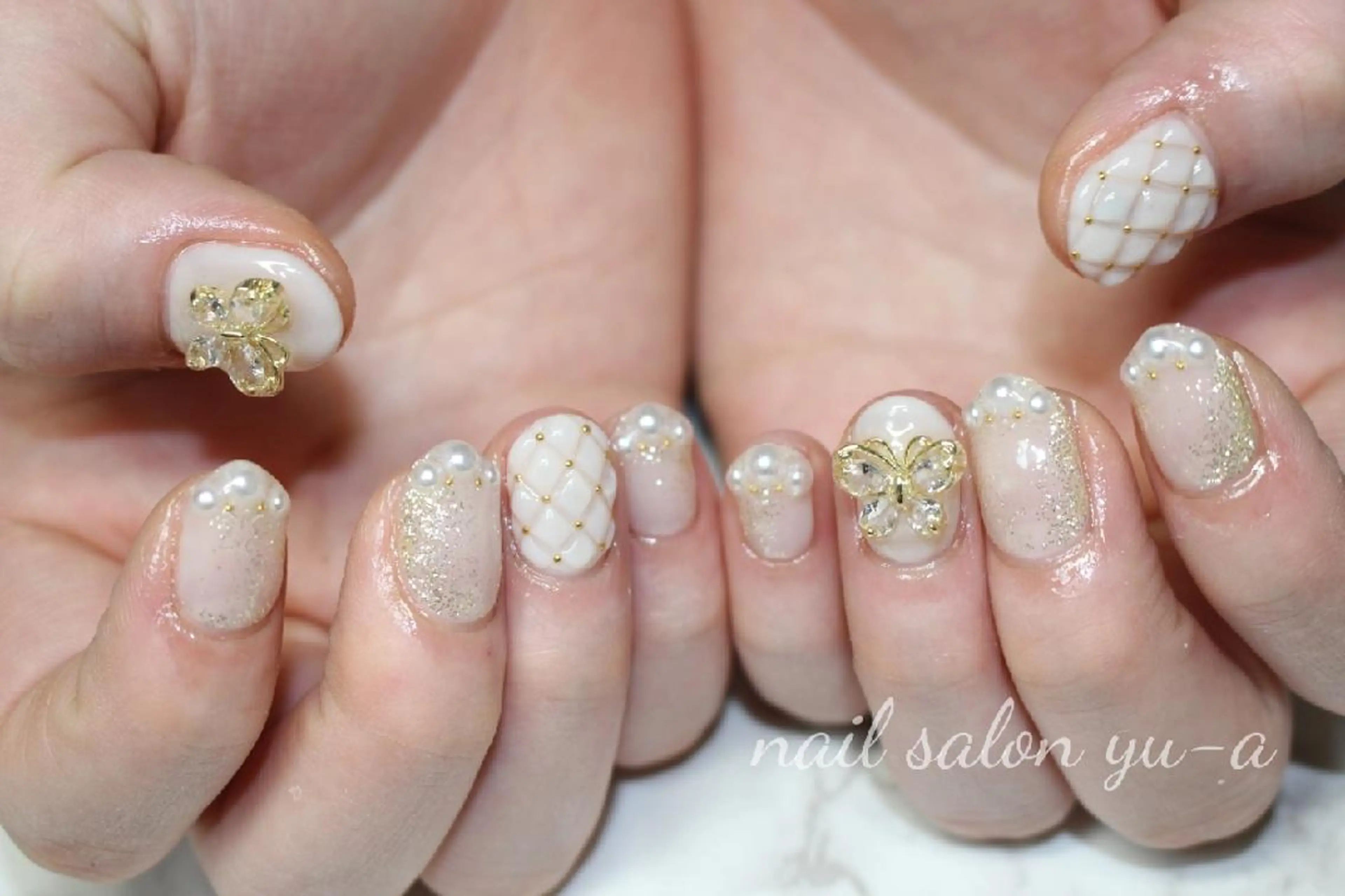 ネイル ネイル＆ホワイトニング   Yu-a所属・yu-a  スカルプ ネイルakiのネイルデザイン