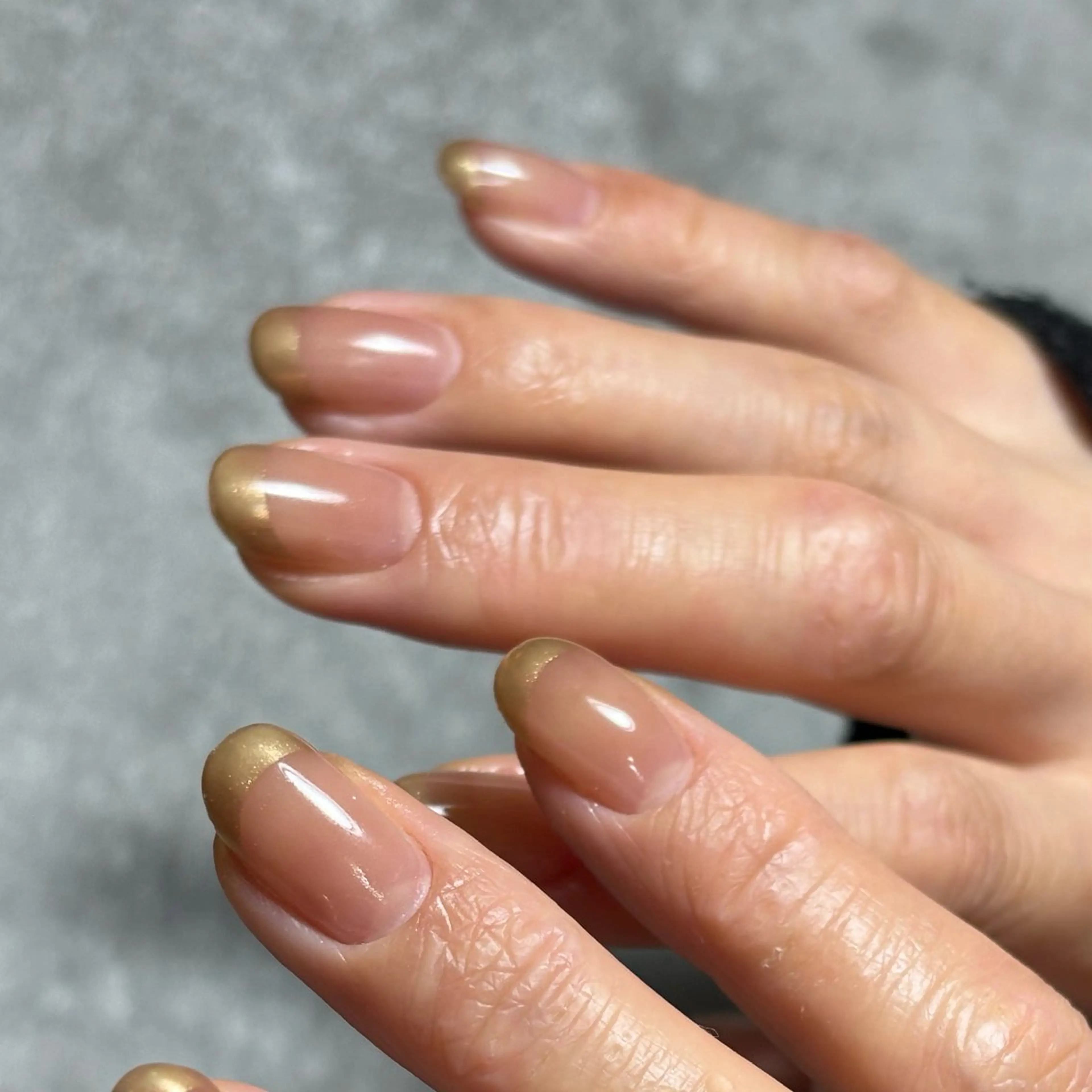 ネイル フレンチネイル ミラーネイル ハンドネイル Elio所属・Elio 国泰寺のネイルデザイン