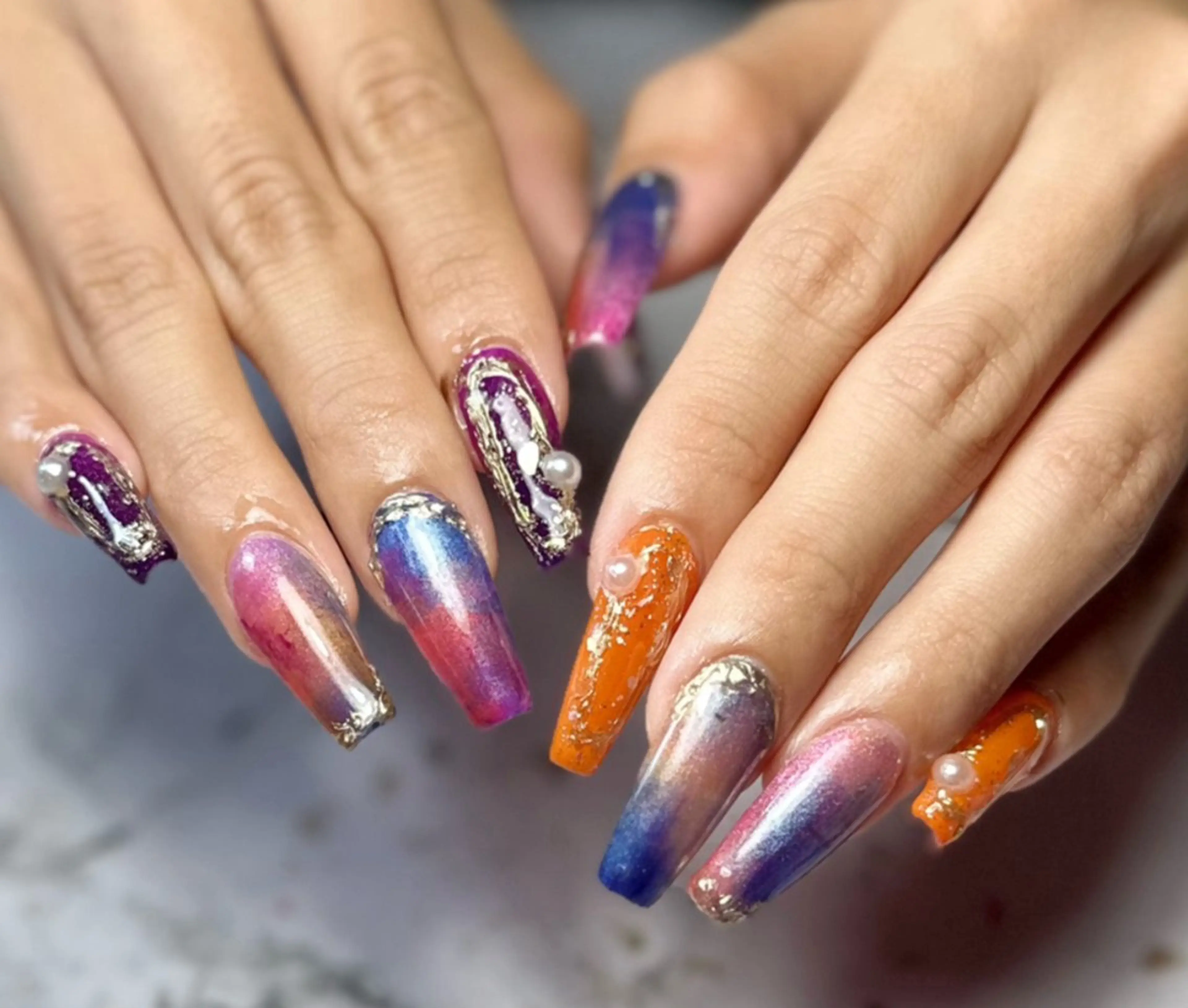 ネイル 新山 聖のネイルデザイン