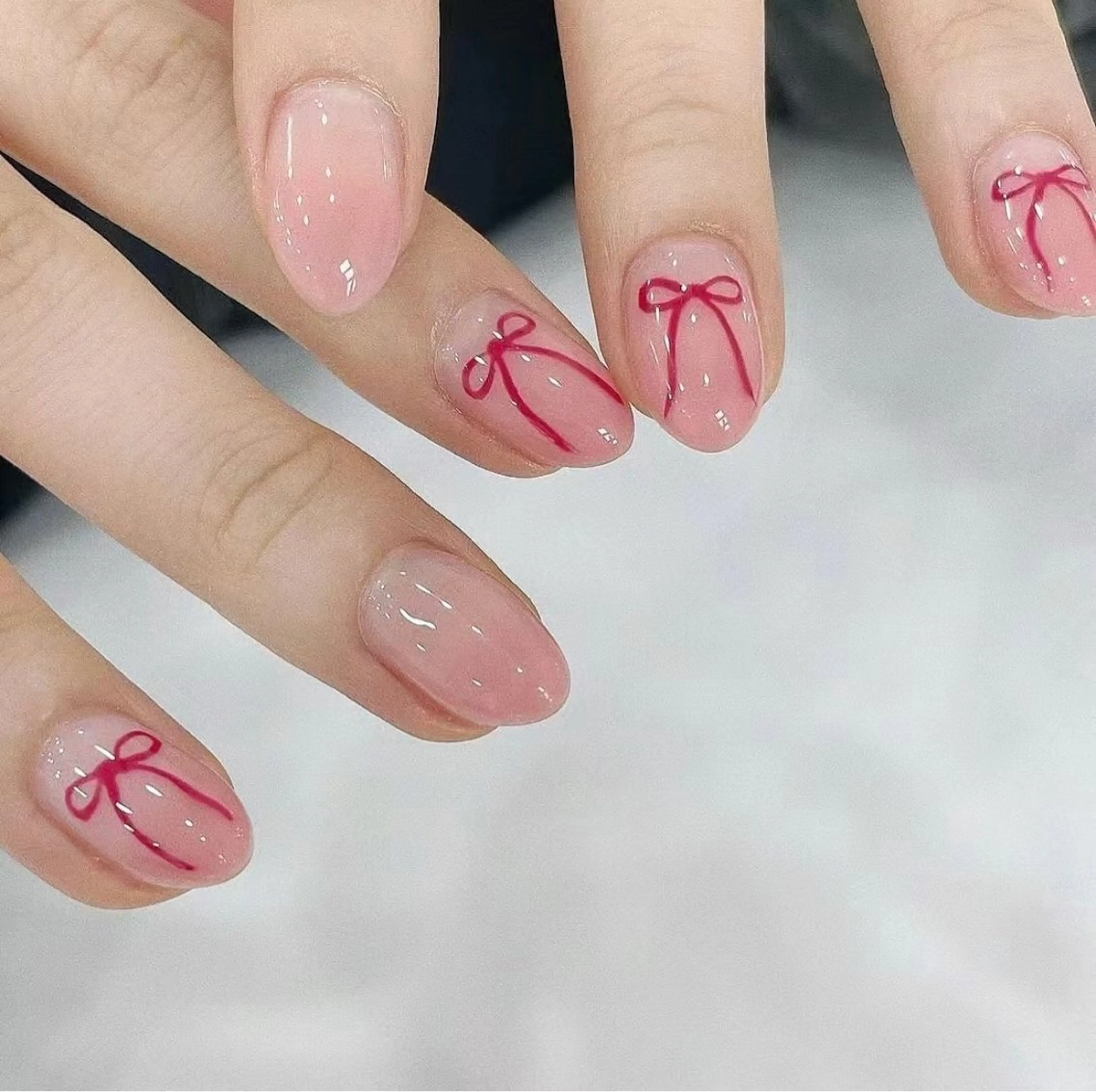 ネイル ハンドネイル ハンドケア 🍑 momo_nailのネイルデザイン