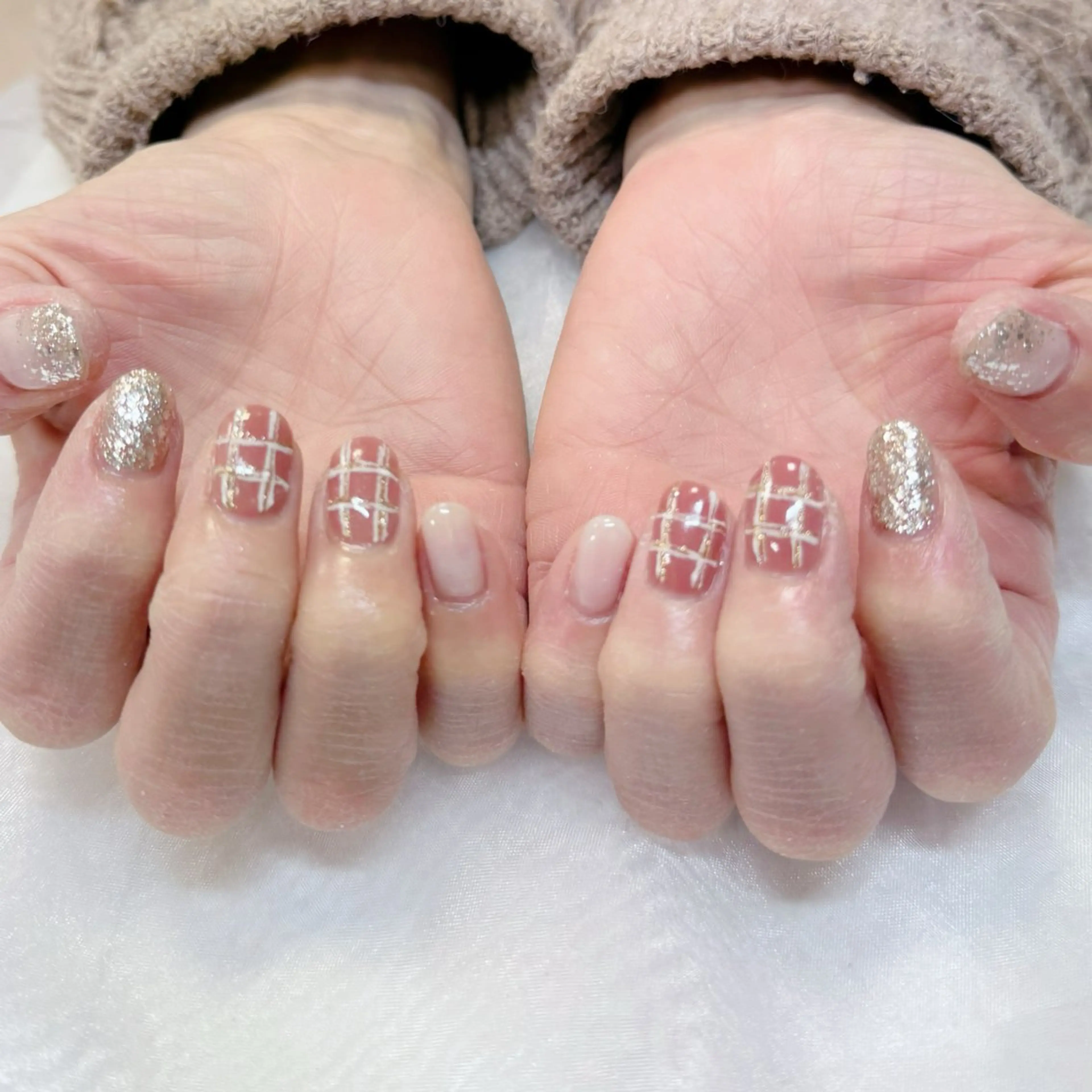 ネイル キラキラネイル 春ネイル maruyasu. yのネイルデザイン