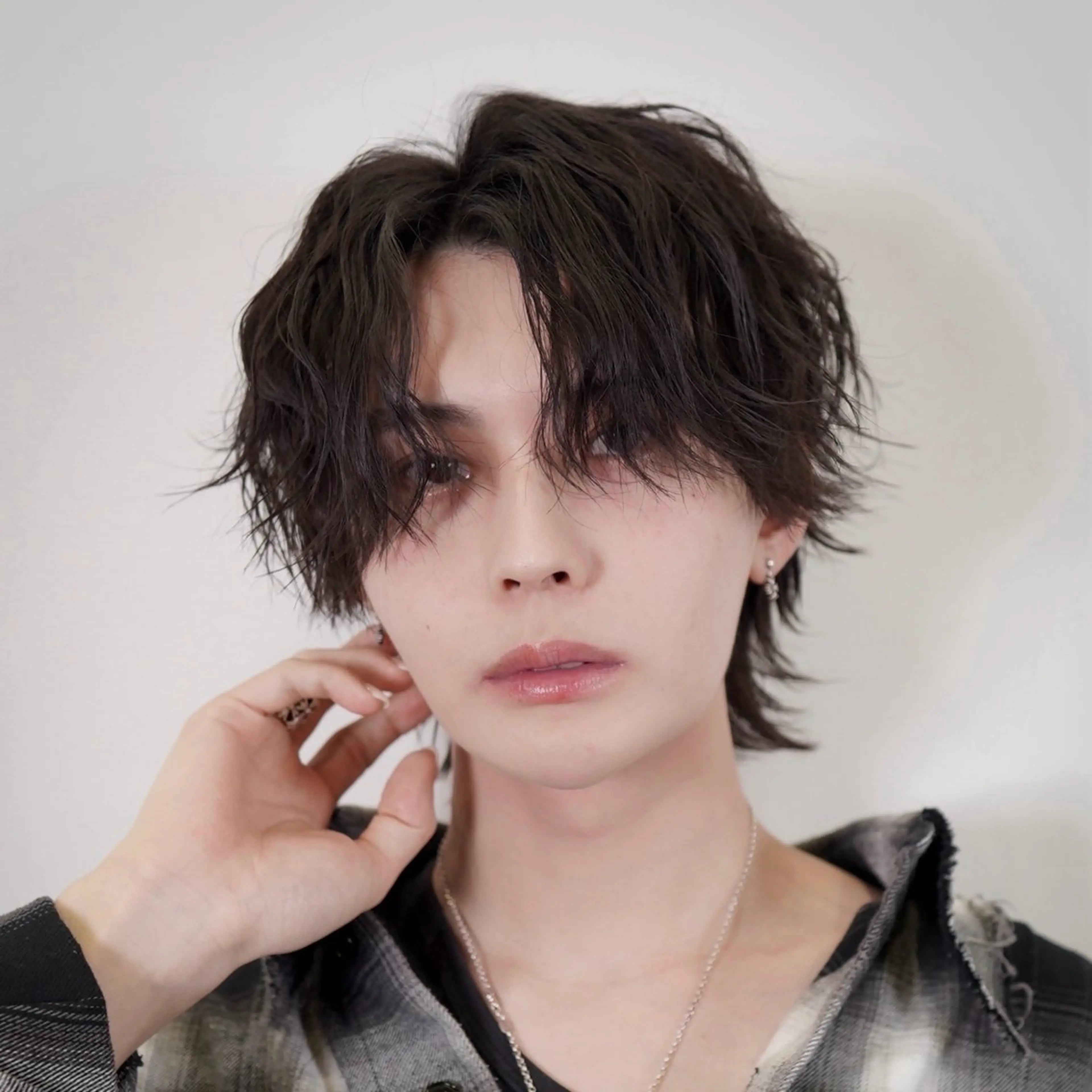 ミディアム パーマ メンズ ミディアムパーマ カルマパーマ メンズパーマ 波巻きパーマ スパイラルパーマ カット パーマ ヘアセット men's salon GAUDI 池袋店所属・yukiho❤️ GAUDI 池袋のヘアスタイル