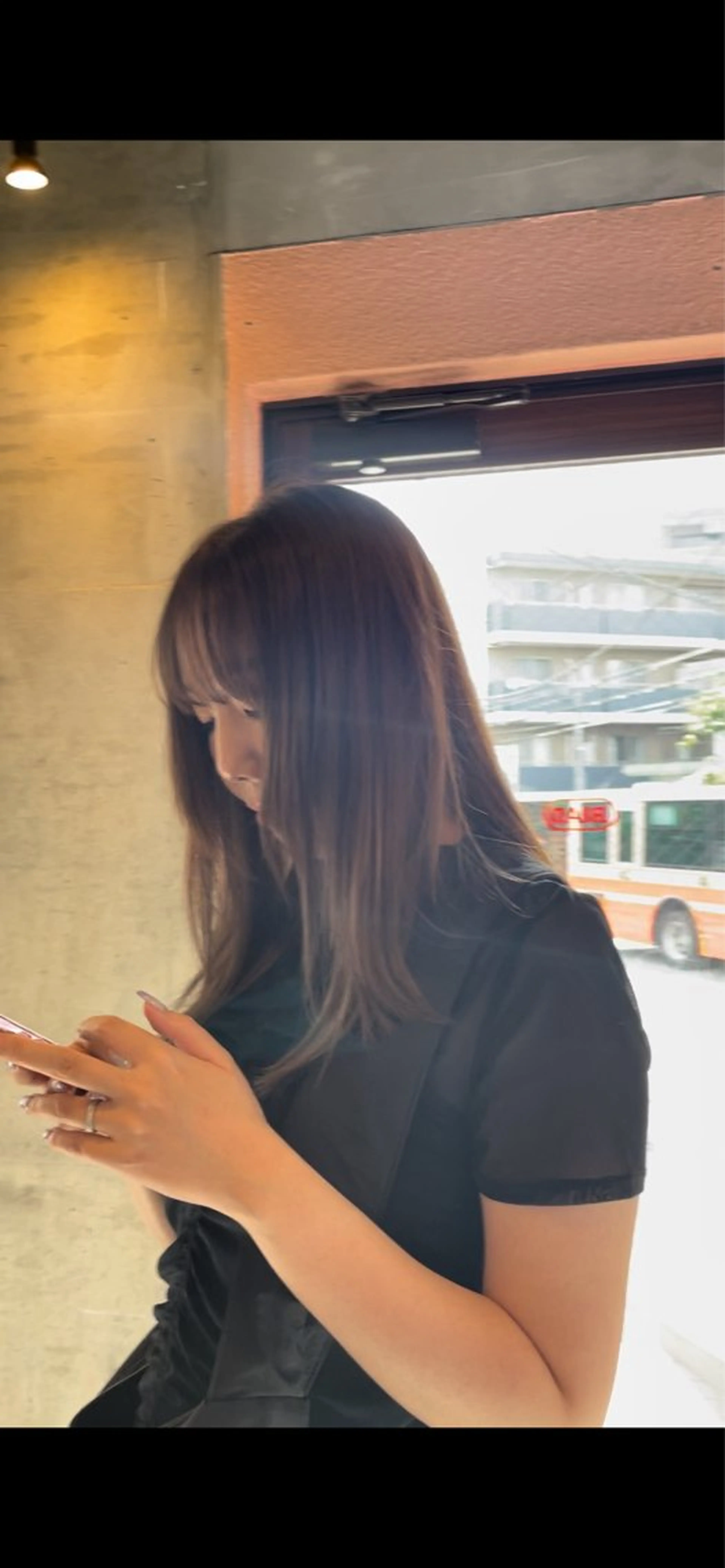 セミロング カラー 🫧カットモデル募 集中🫧momokaのヘアスタイル