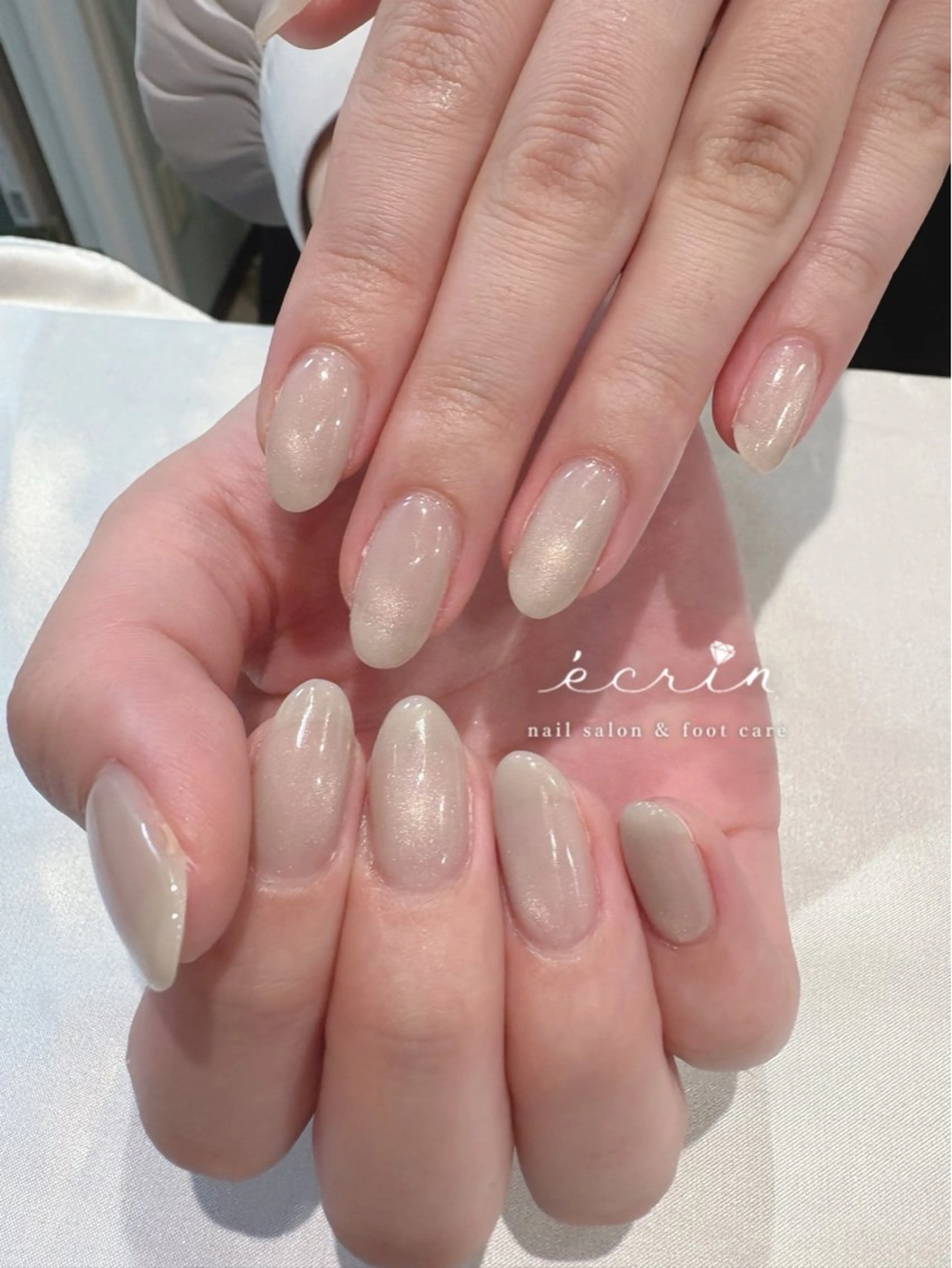 ネイル ワンカラーネイル ecrin エクラン Haruka🌼のネイルデザイン