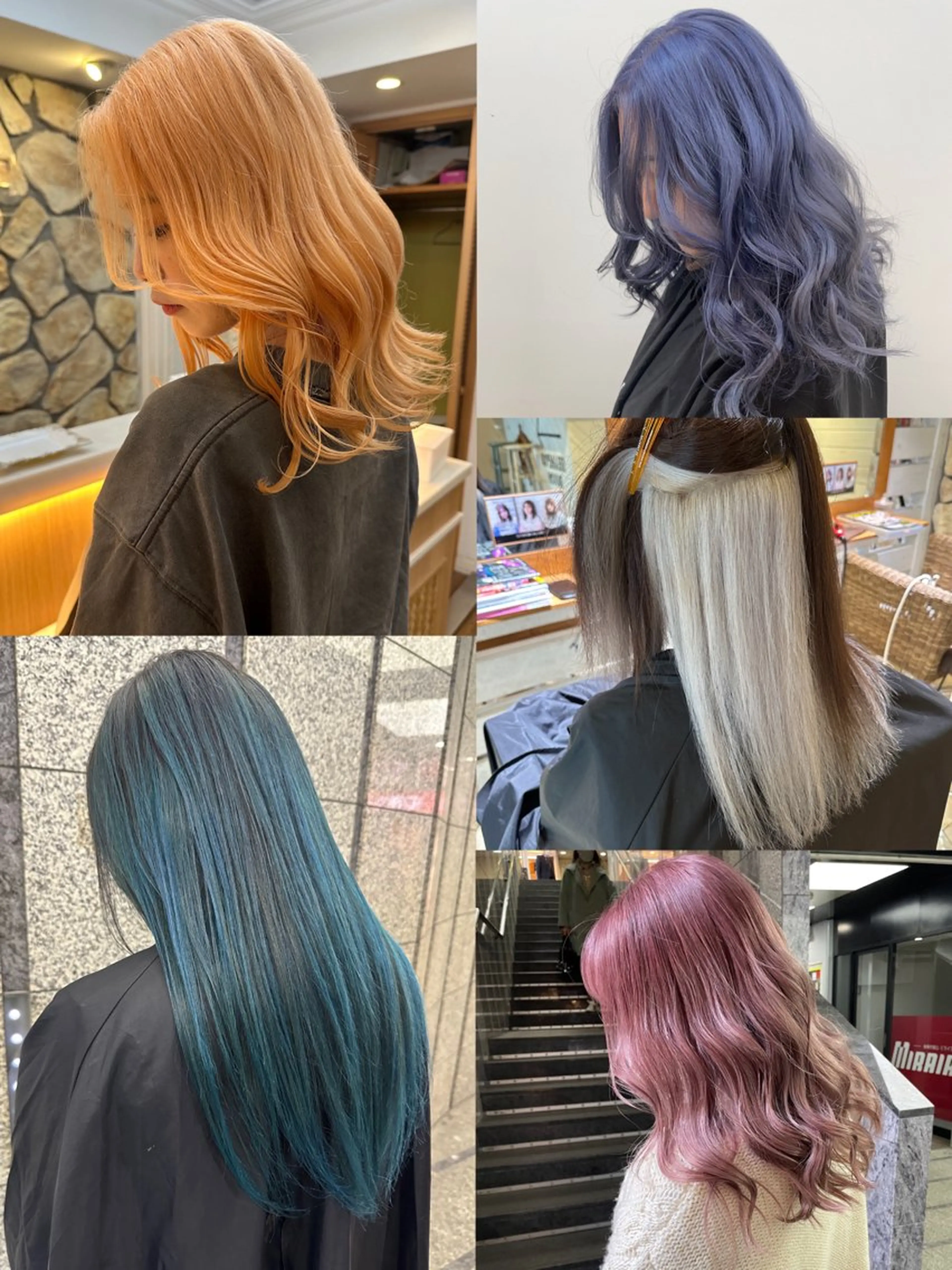 【ご新規様限定クーポン】ブリーチ1回+カラー+2STEPトリートメントの写真