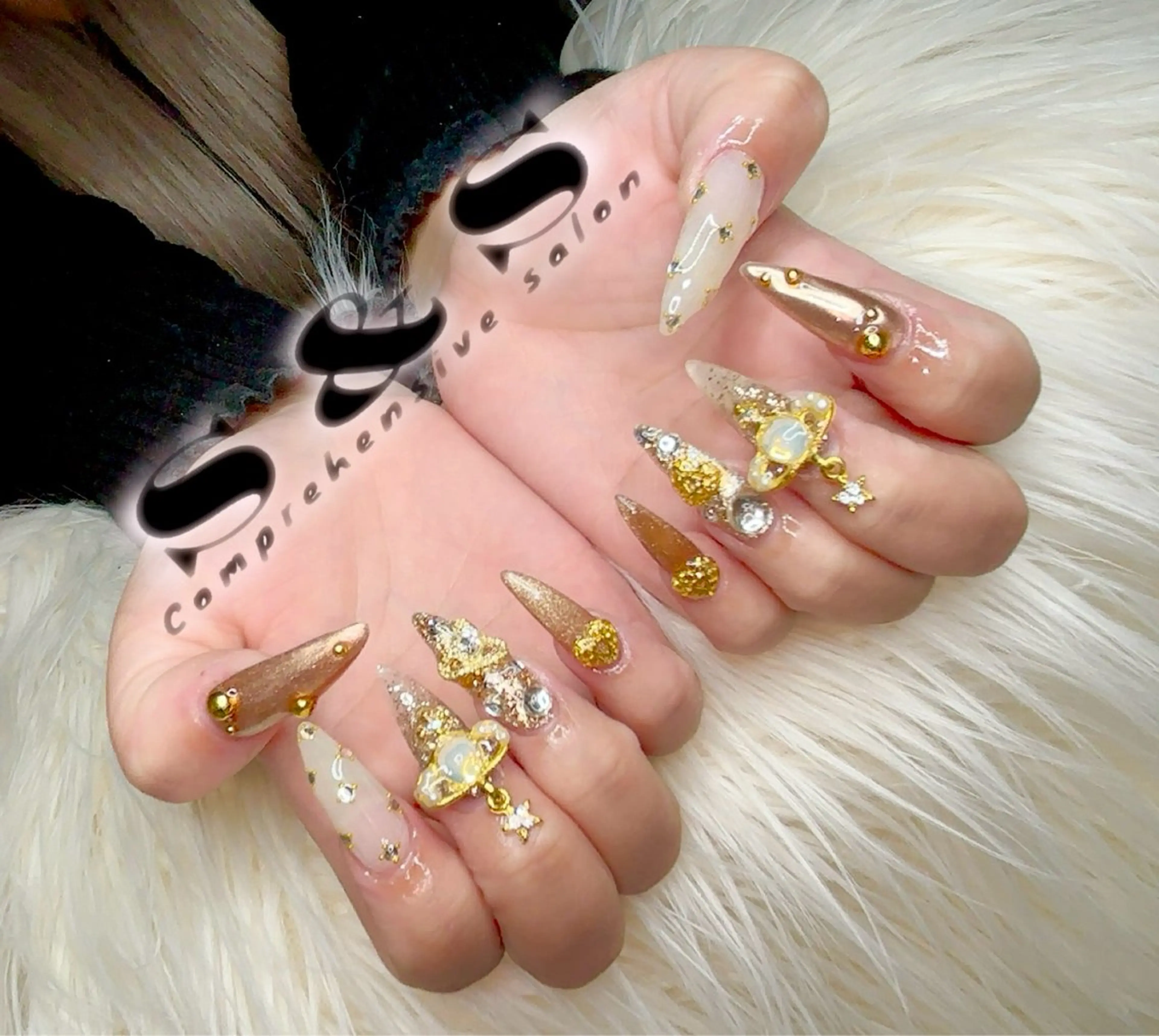 ネイル 長さ出し メンズネイル 持ち込み ワンホンネイル S&S 村田小百合のネイルデザイン