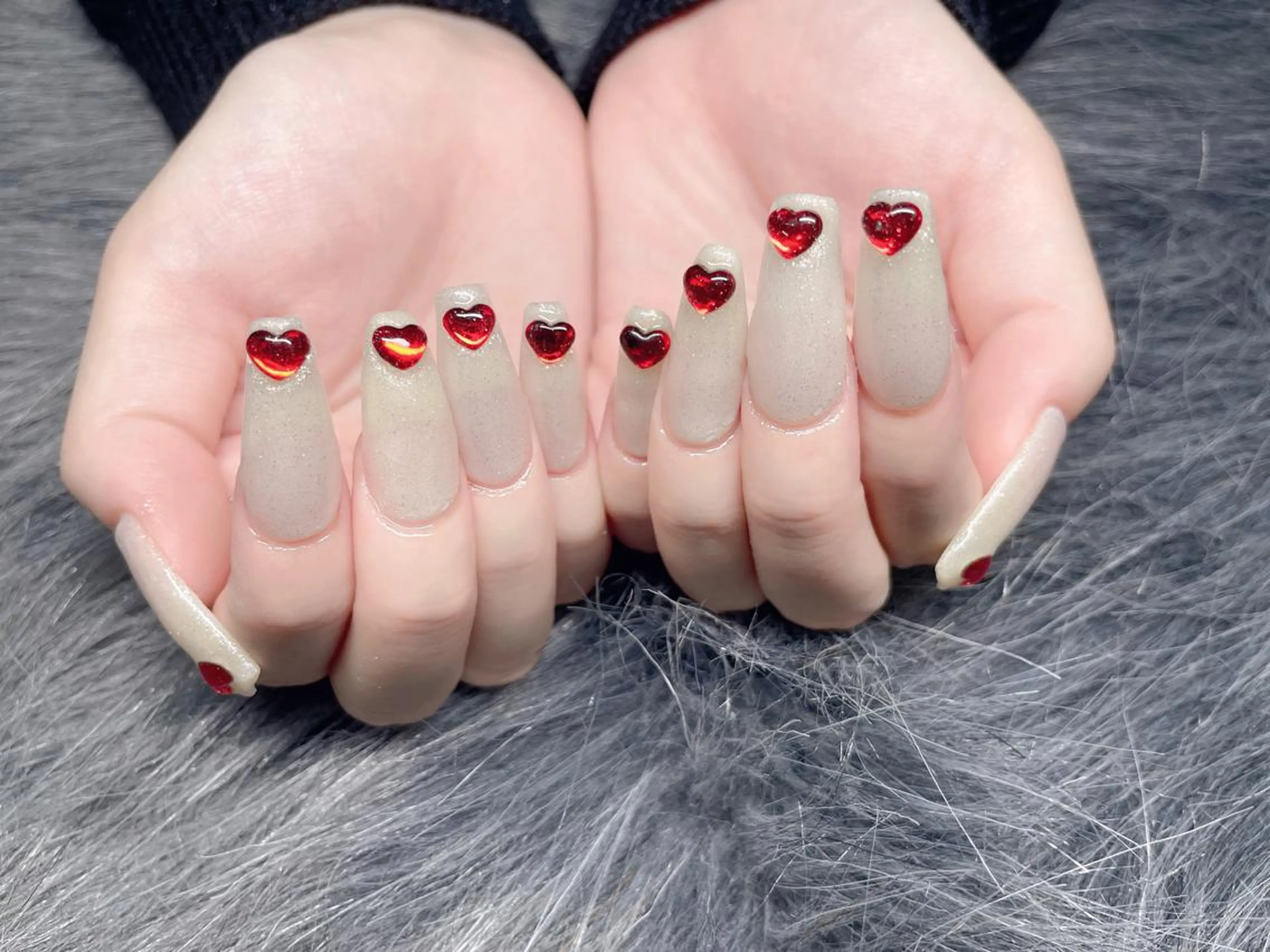 ミディアム ネイル 《LB》ラブリエ Nail&eyeのマツエク・マツパデザイン