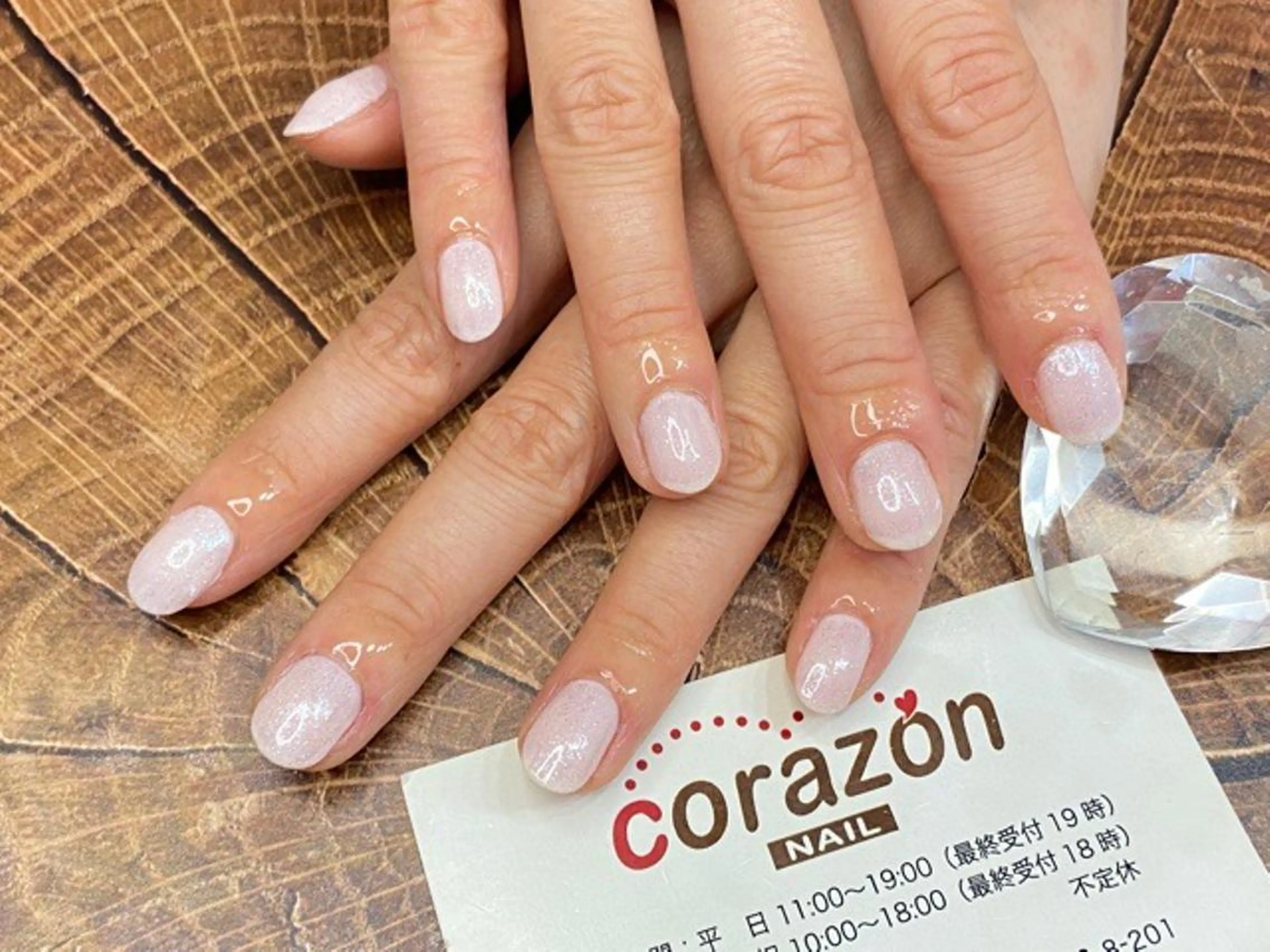 ネイル ラメ(グリッター) ハンドネイル corazon所属・ネイリスト aicoのネイルデザイン