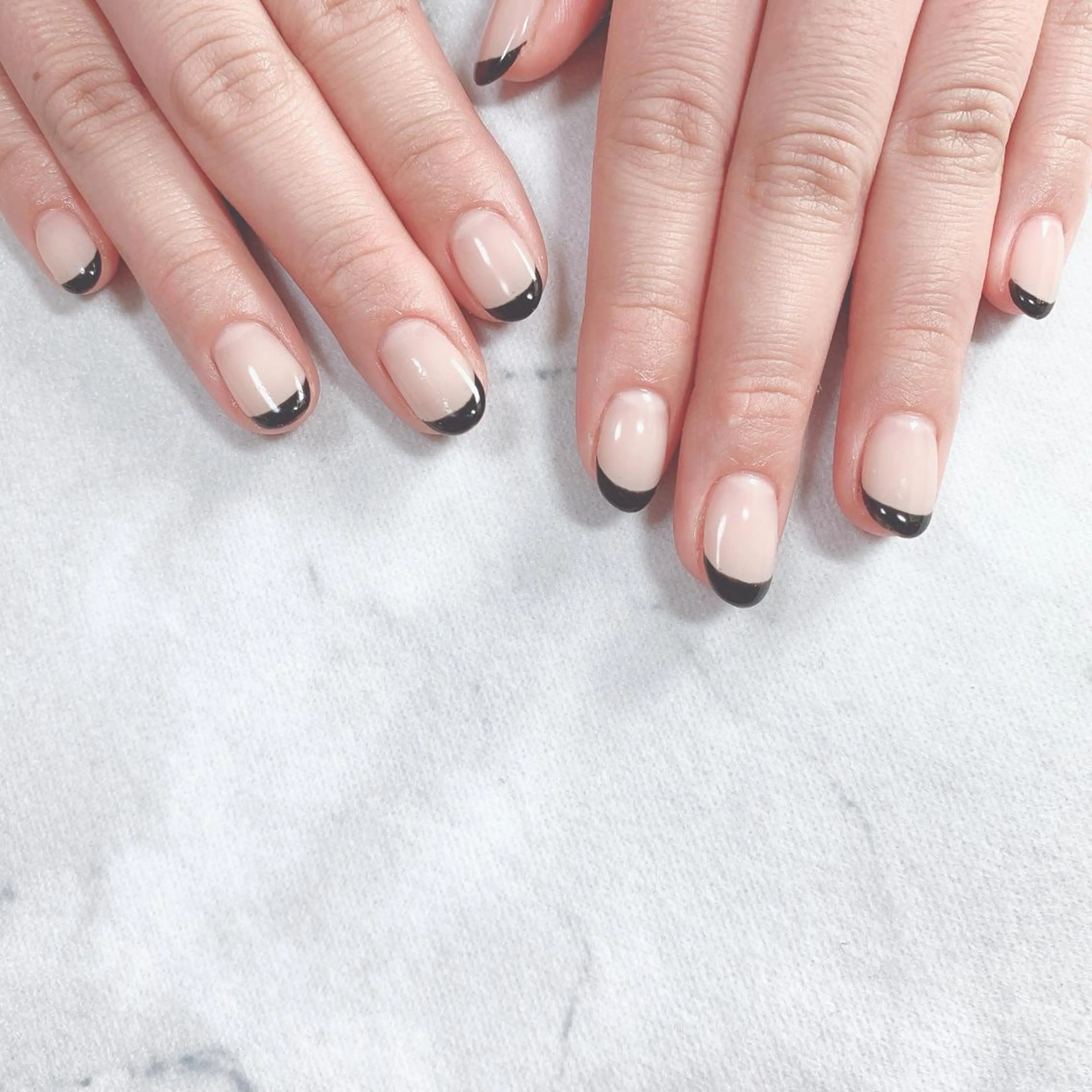 ネイル フレンチネイル Jeremy ♡ HARUKAのネイルデザイン