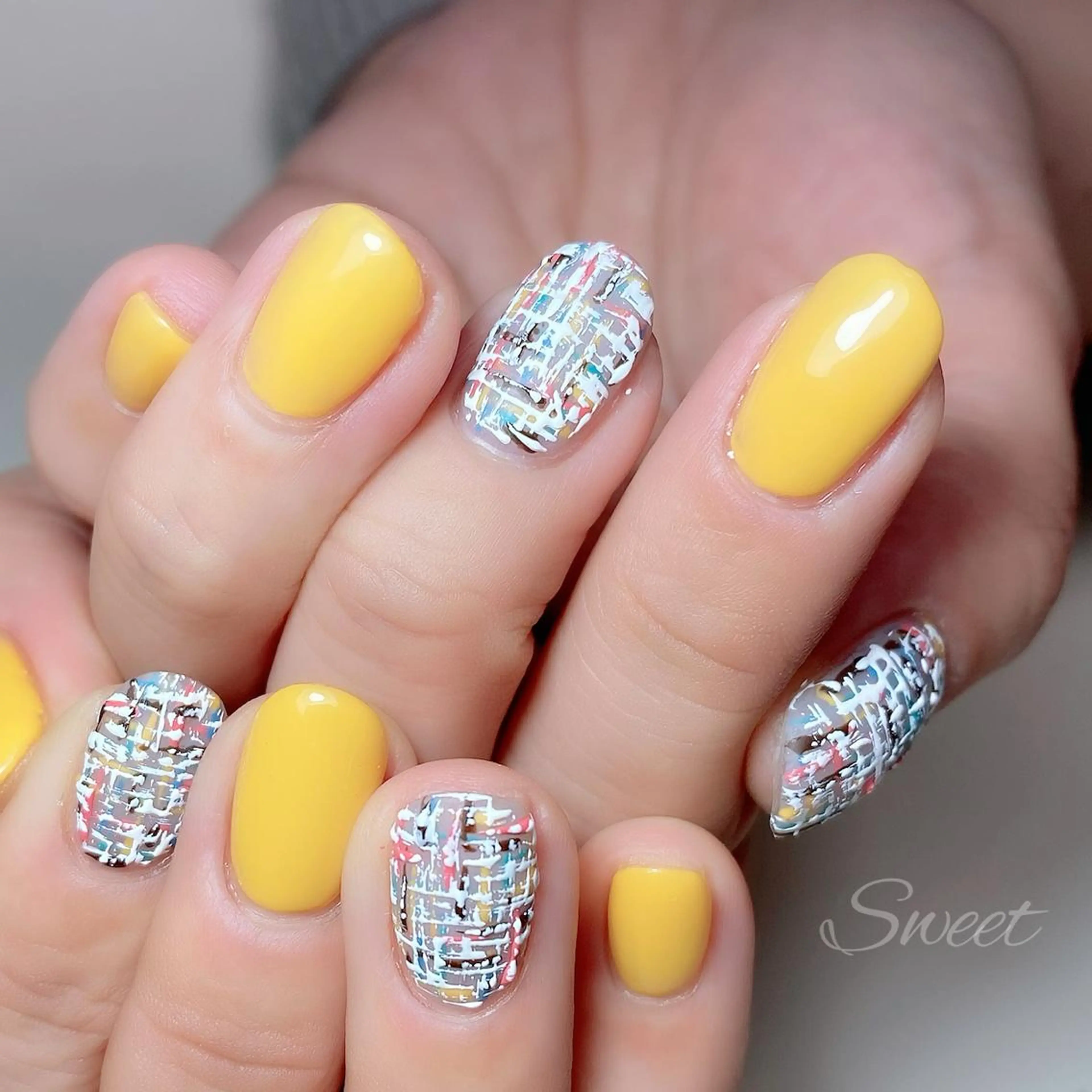 ネイル sweet 仲野陽子のネイルデザイン