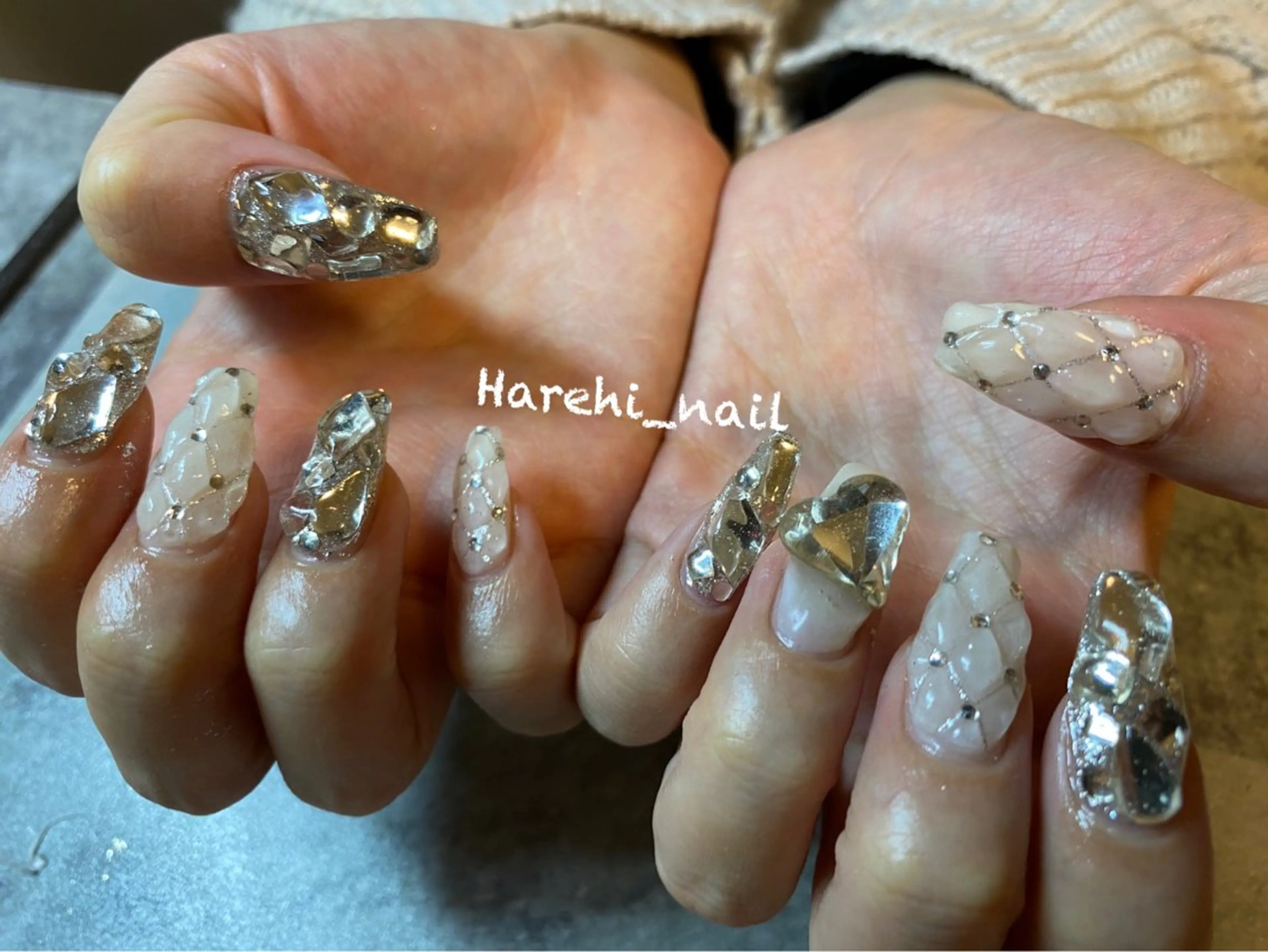 ネイル ハンドネイル Harehi_ nailのネイルデザイン