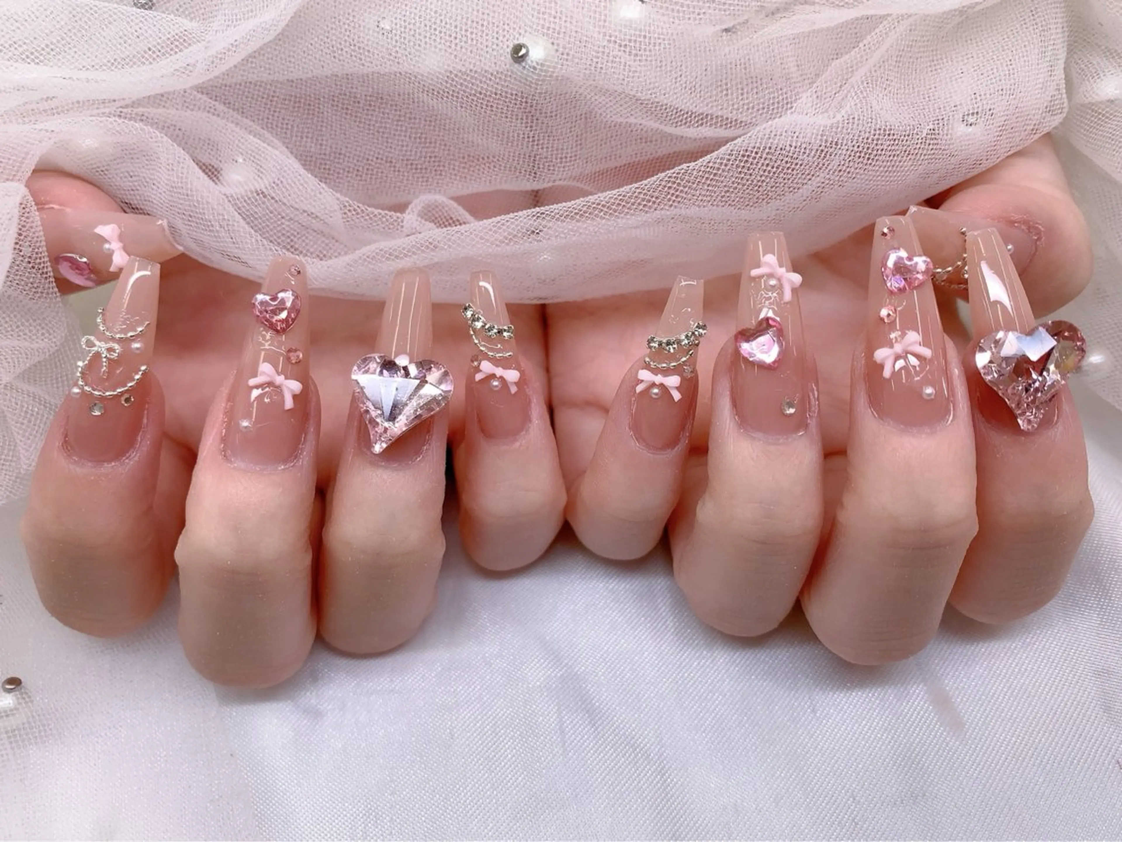 ネイル U・mi  nail salon【長さ出し/パラジェル/持ち込み/定額ネイル/学割U24】所属・Uminail ゆうゆうのネイルデザイン