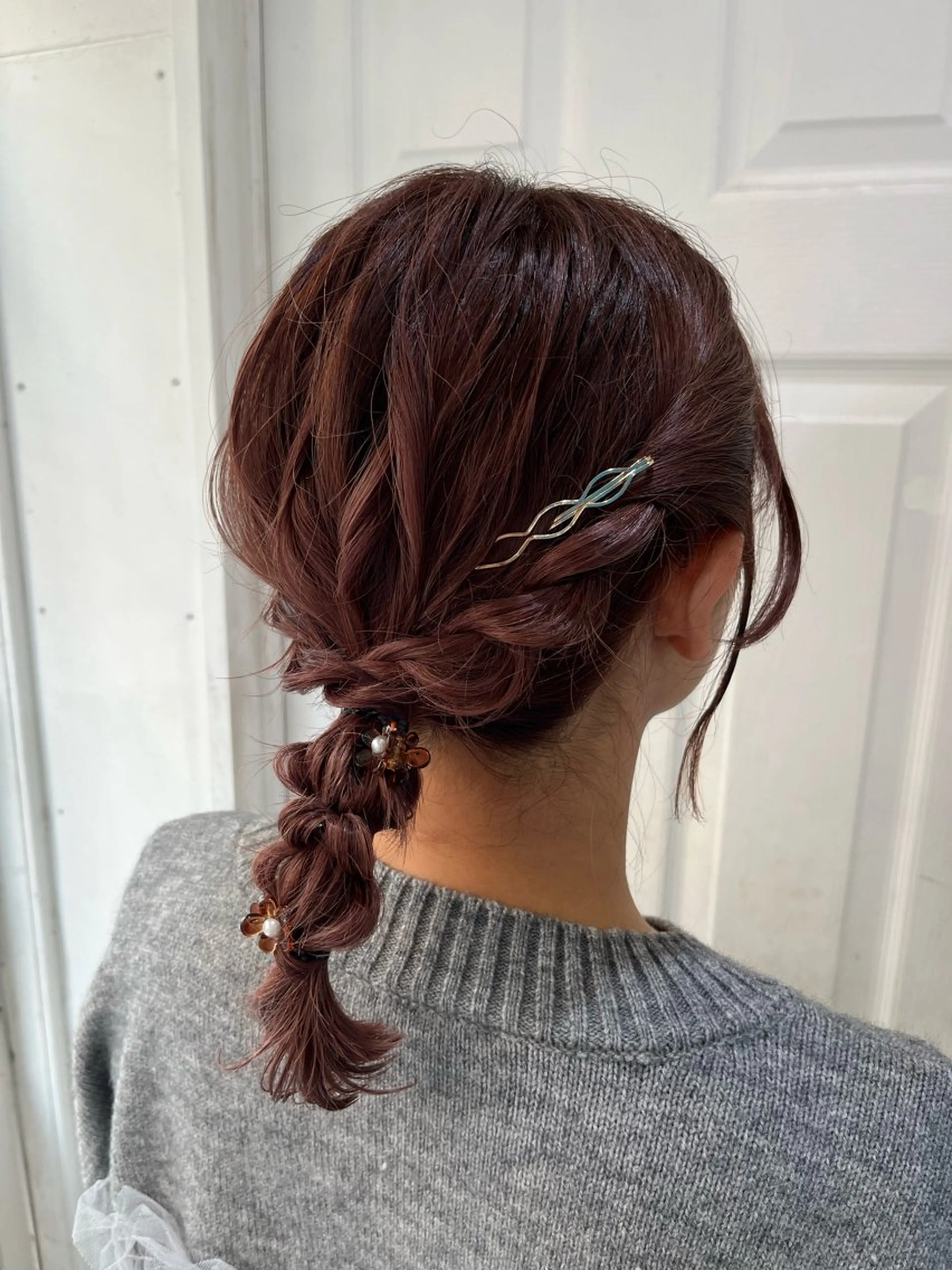 ミディアム ヘアセット uros.所属・🩵aiko / モデル募集中️🩵のヘアスタイル