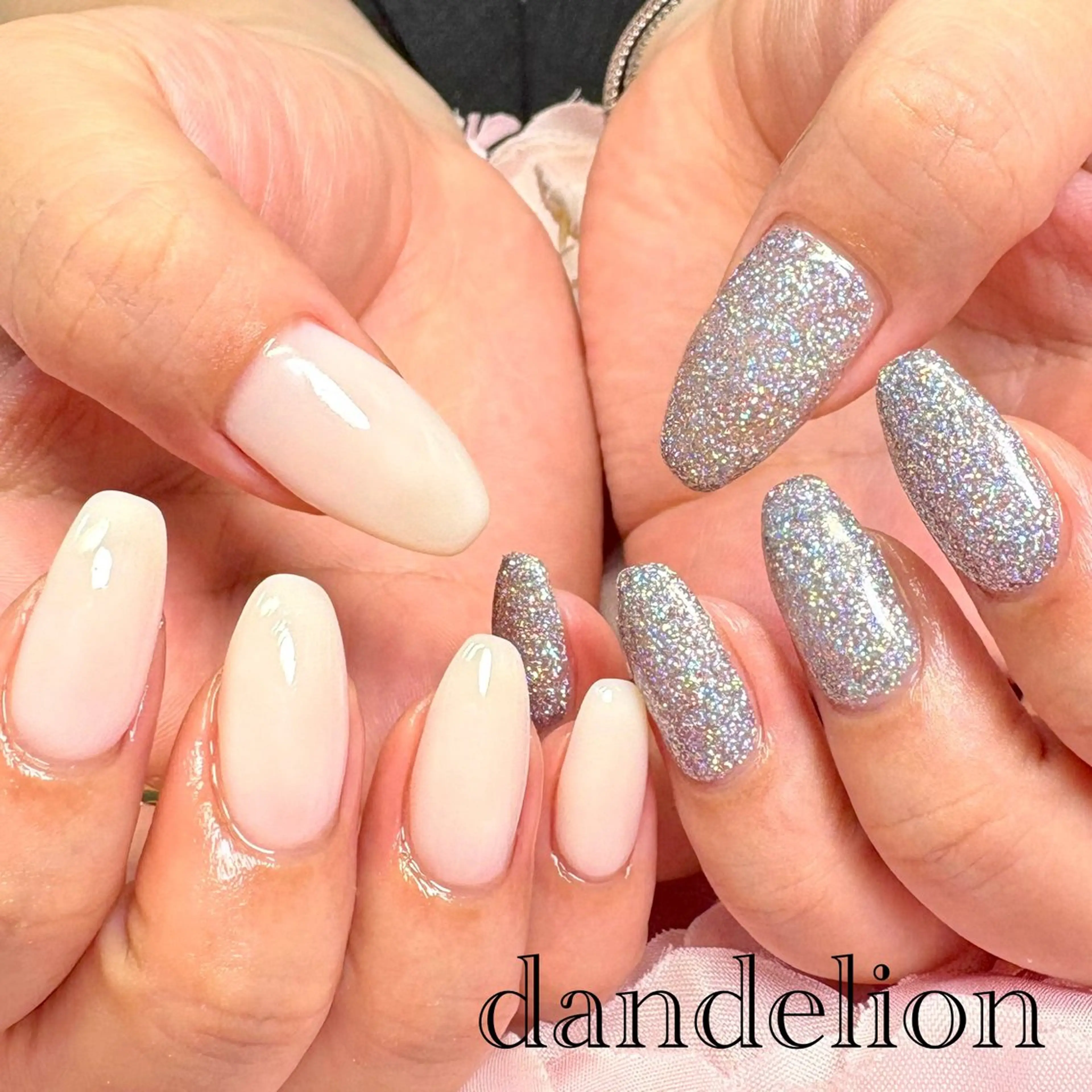 ネイル ハンドネイル ハンドケア dandelion ダンデライオンのネイルデザイン
