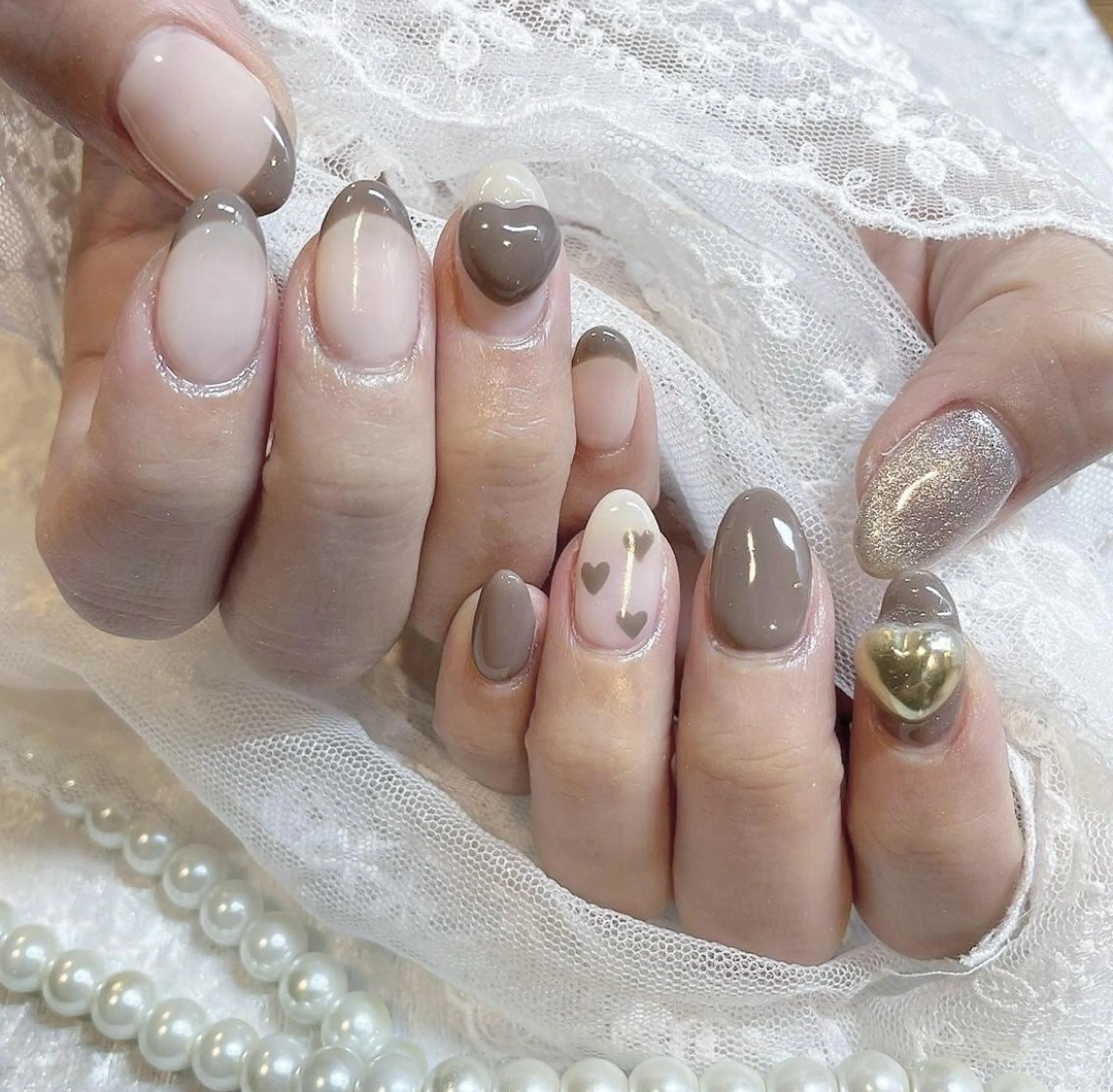 ネイル ジェルネイル 韓国ネイル 持ち込み ワンカラーネイル ワンホンネイル ハンドネイル fiore nail 🦋のネイルデザイン
