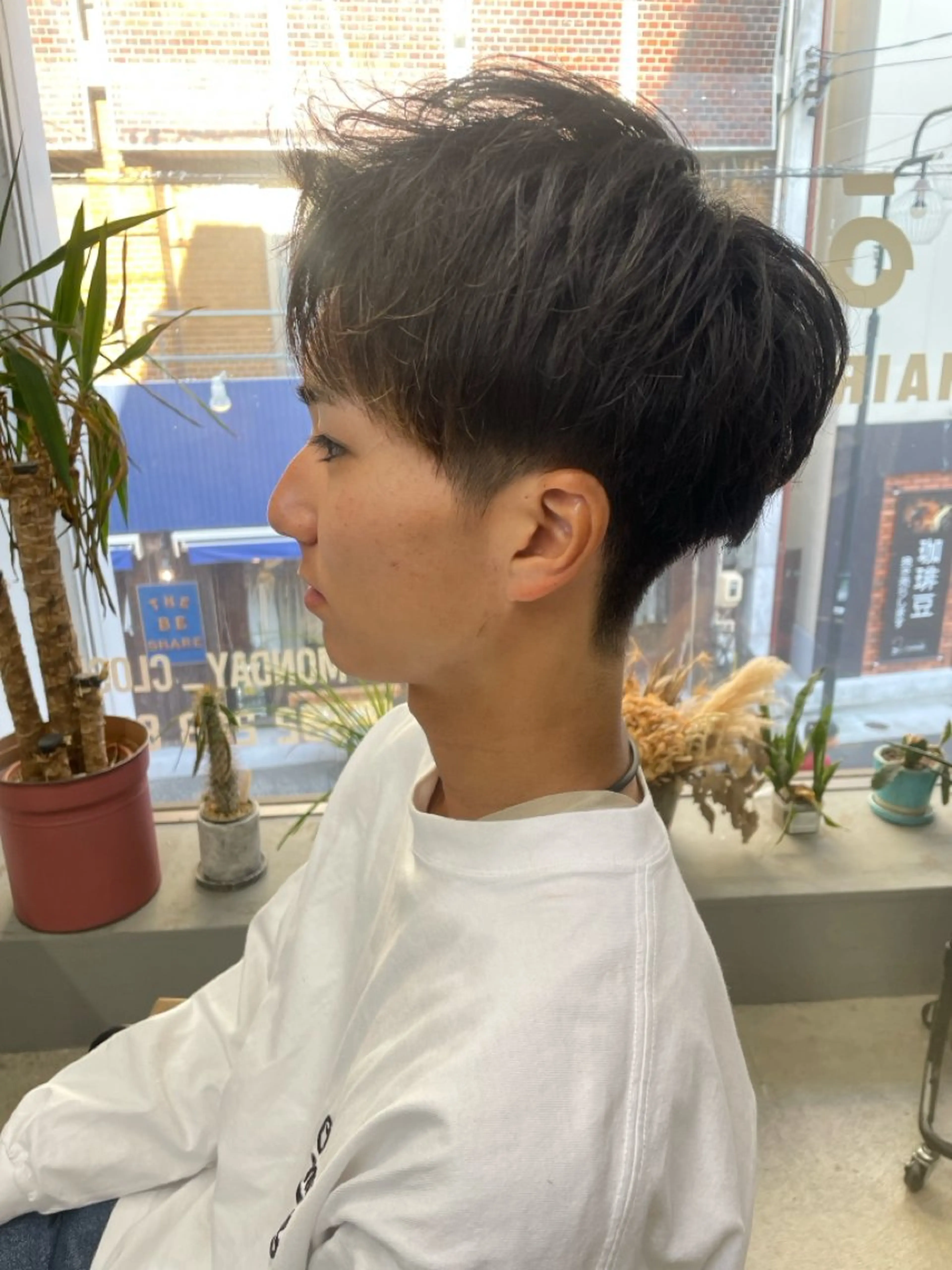 ショート メンズ カット ヘッドスパ メンズ専門サロン wokeのヘアスタイル