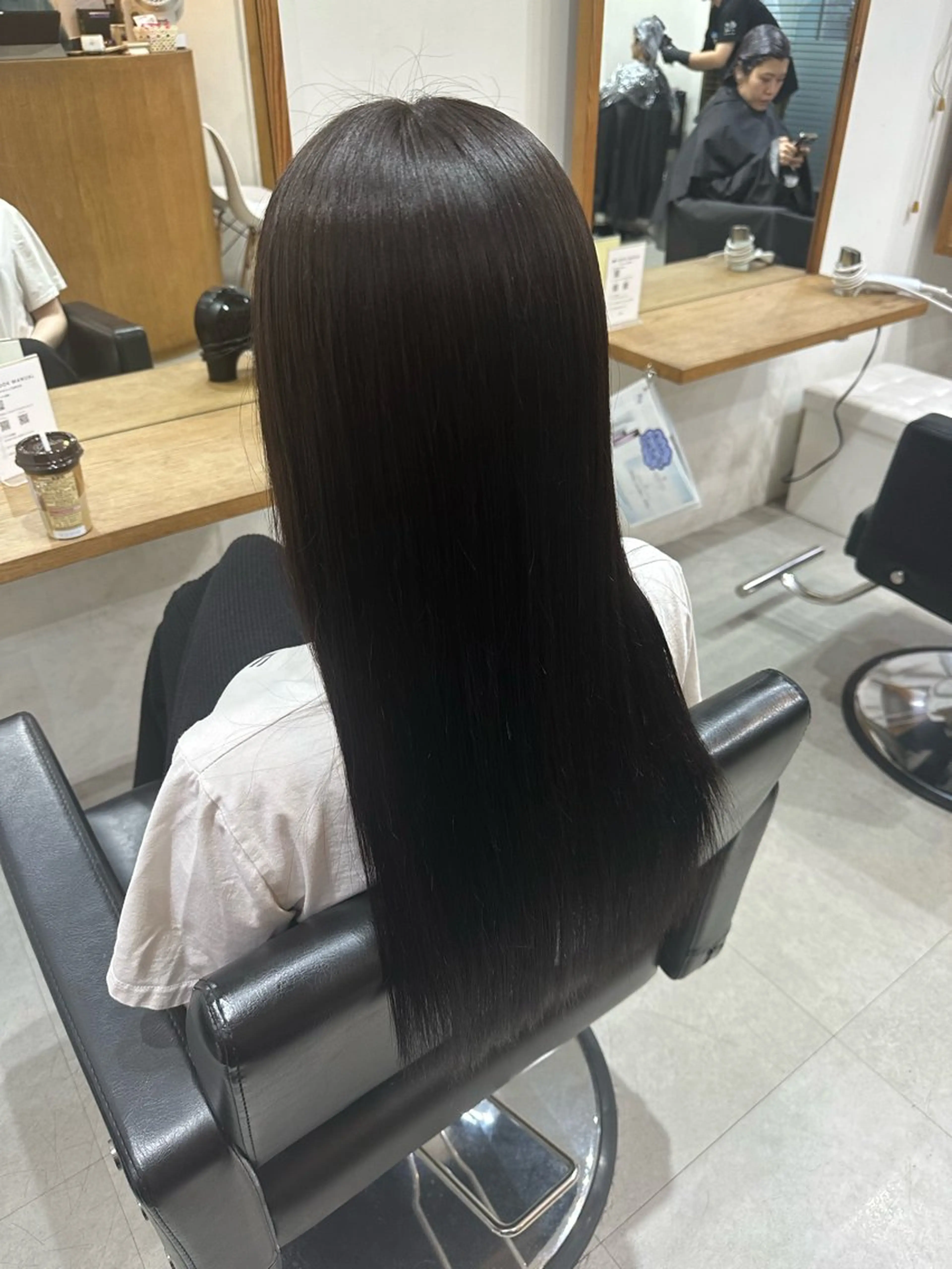 ロング カラー 銀座⚜️【脱白髪染め 美髪矯正】トグチのヘアスタイル