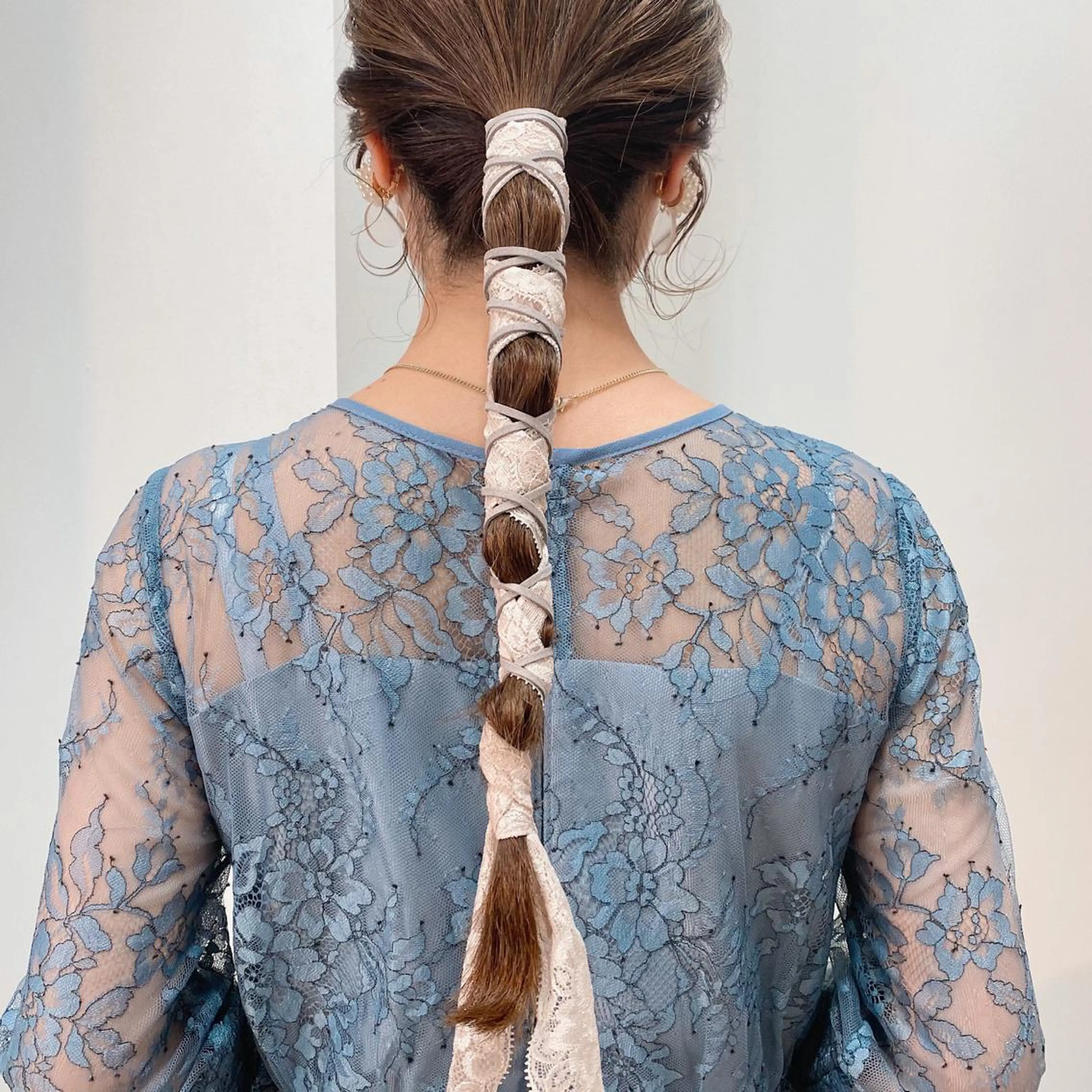 ロング カラー ヘアアレンジ ブリーチなしカラー/ 髪質改善/寺門束のヘアスタイル