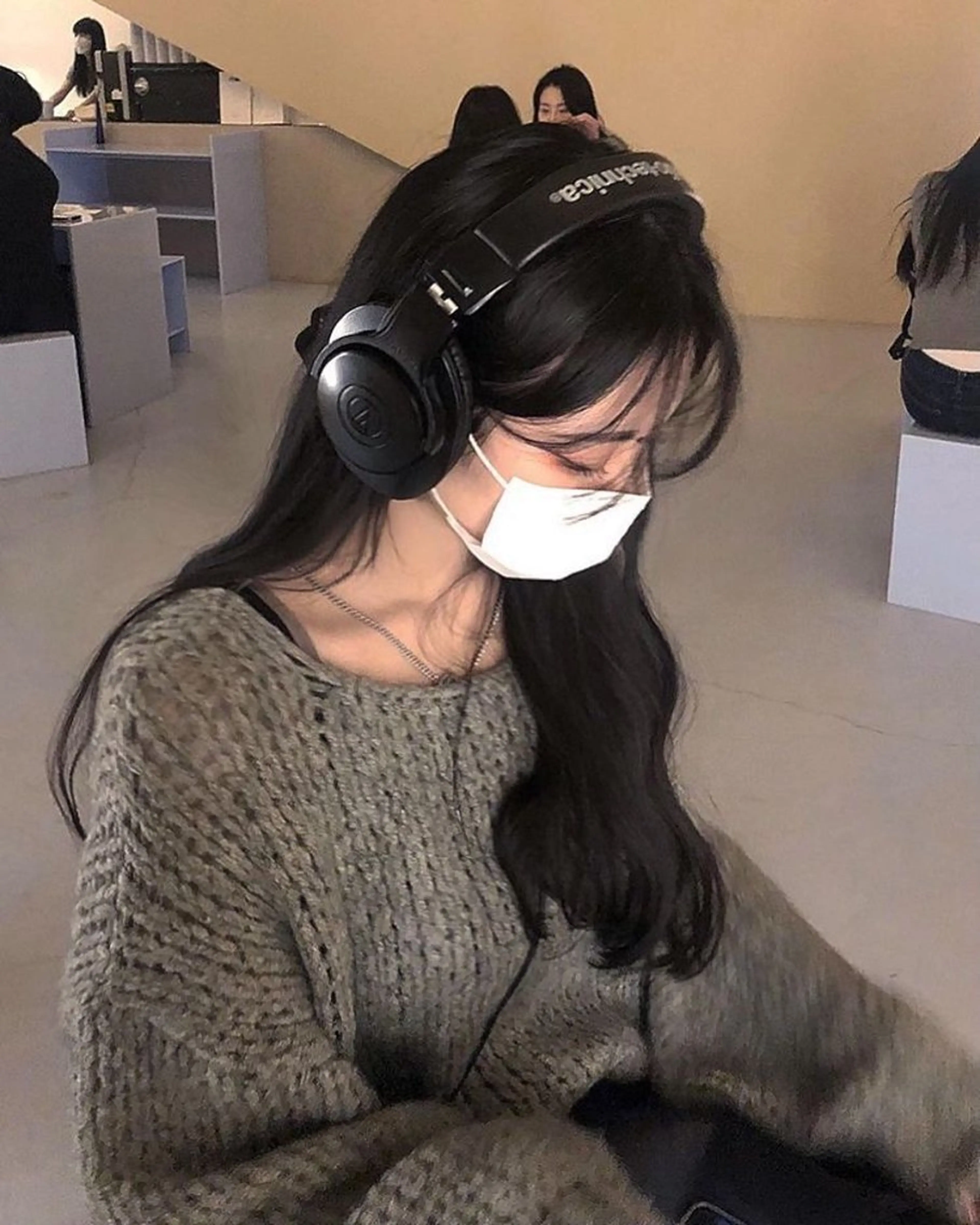 ロング ヘアカラー ♡くすみトレンド ♡Rikutoのヘアスタイル