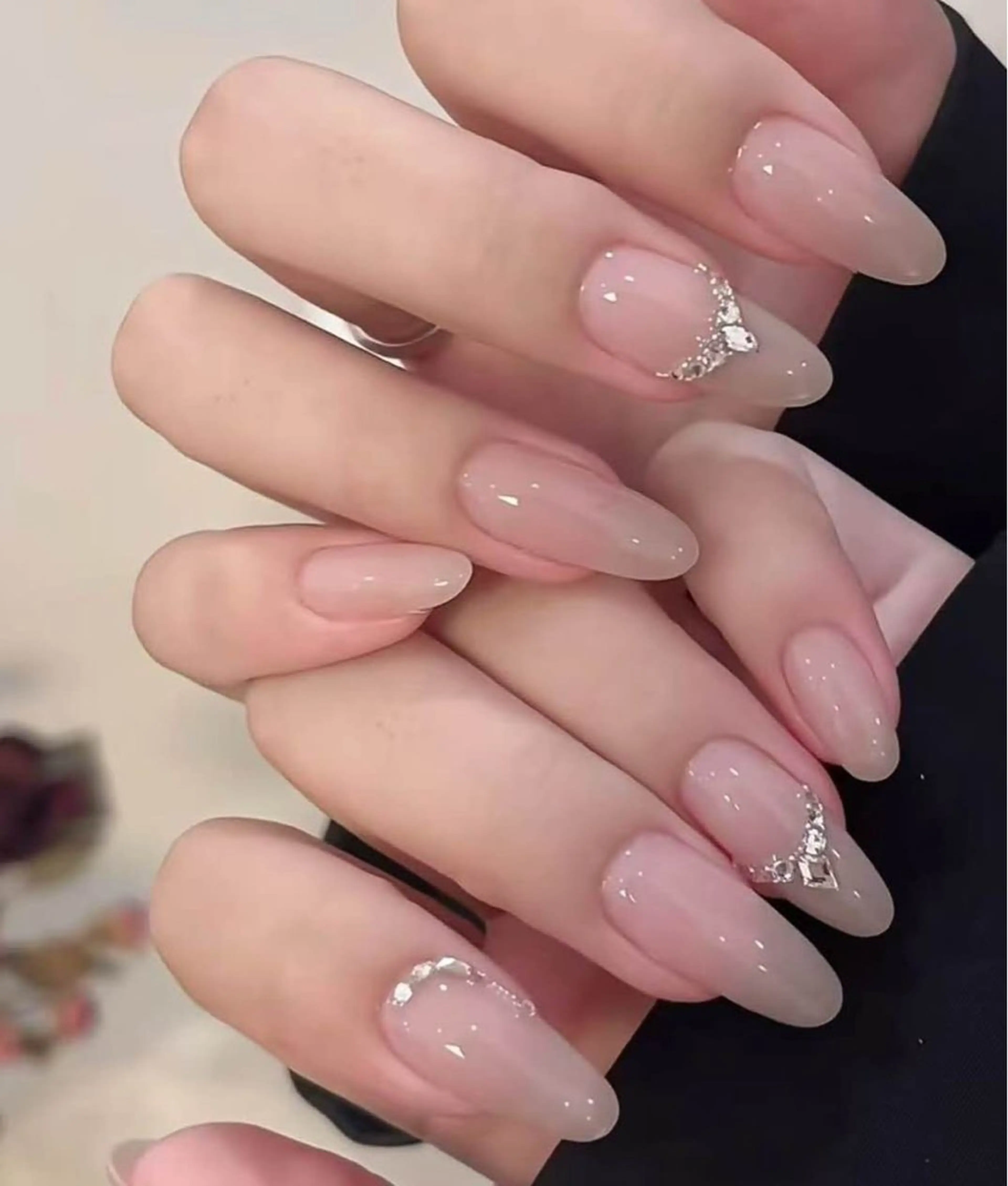 ネイル オーロラネイル フラワーネイル フットネイル フレンチネイル ジェルネイル ハンドネイル BabyYouMi ねねのネイルデザイン