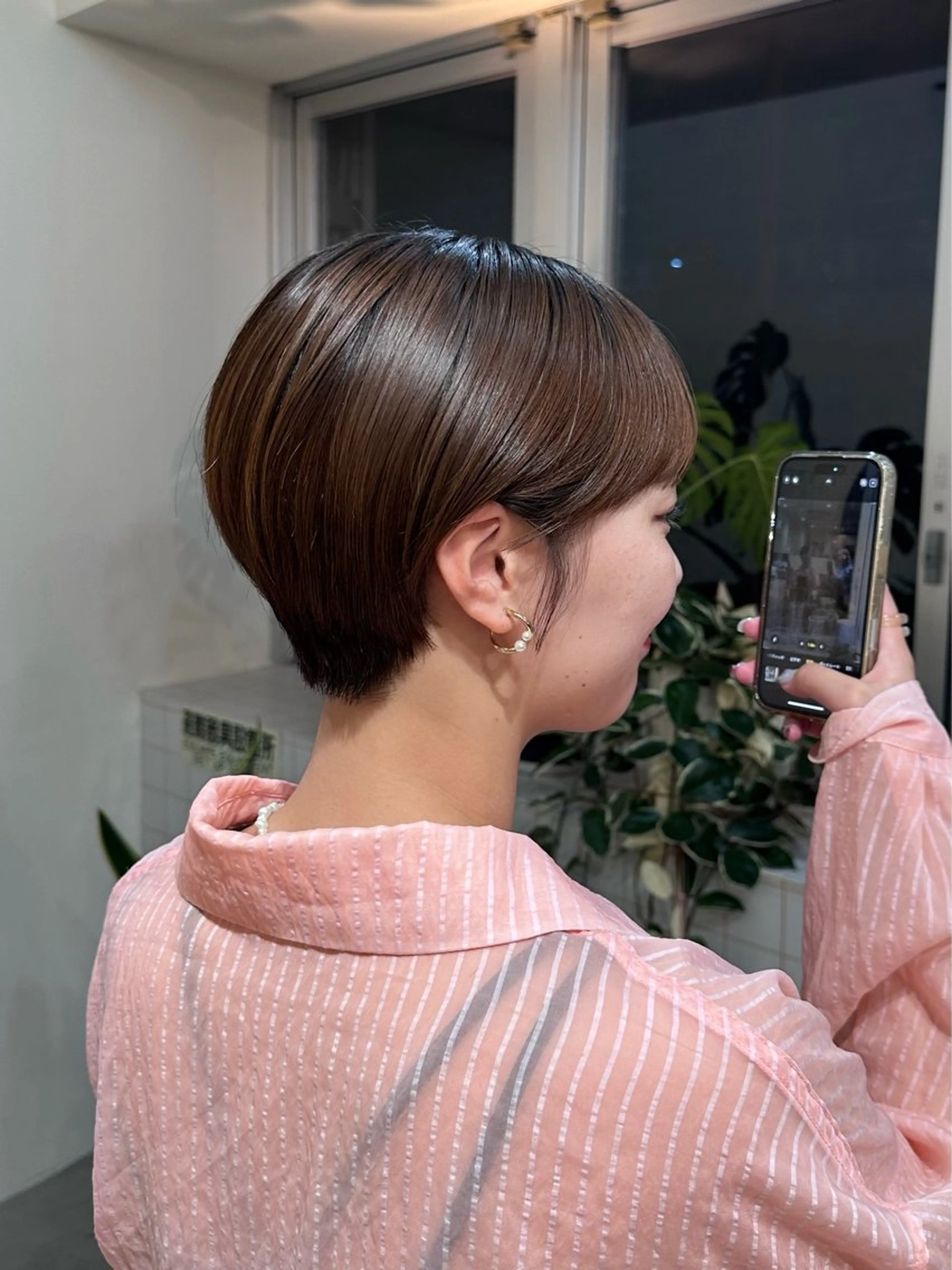 ショート 似合わせカット ショートヘア MaruQuee de mashu所属・似合わせショート/ 福井優音のヘアスタイル