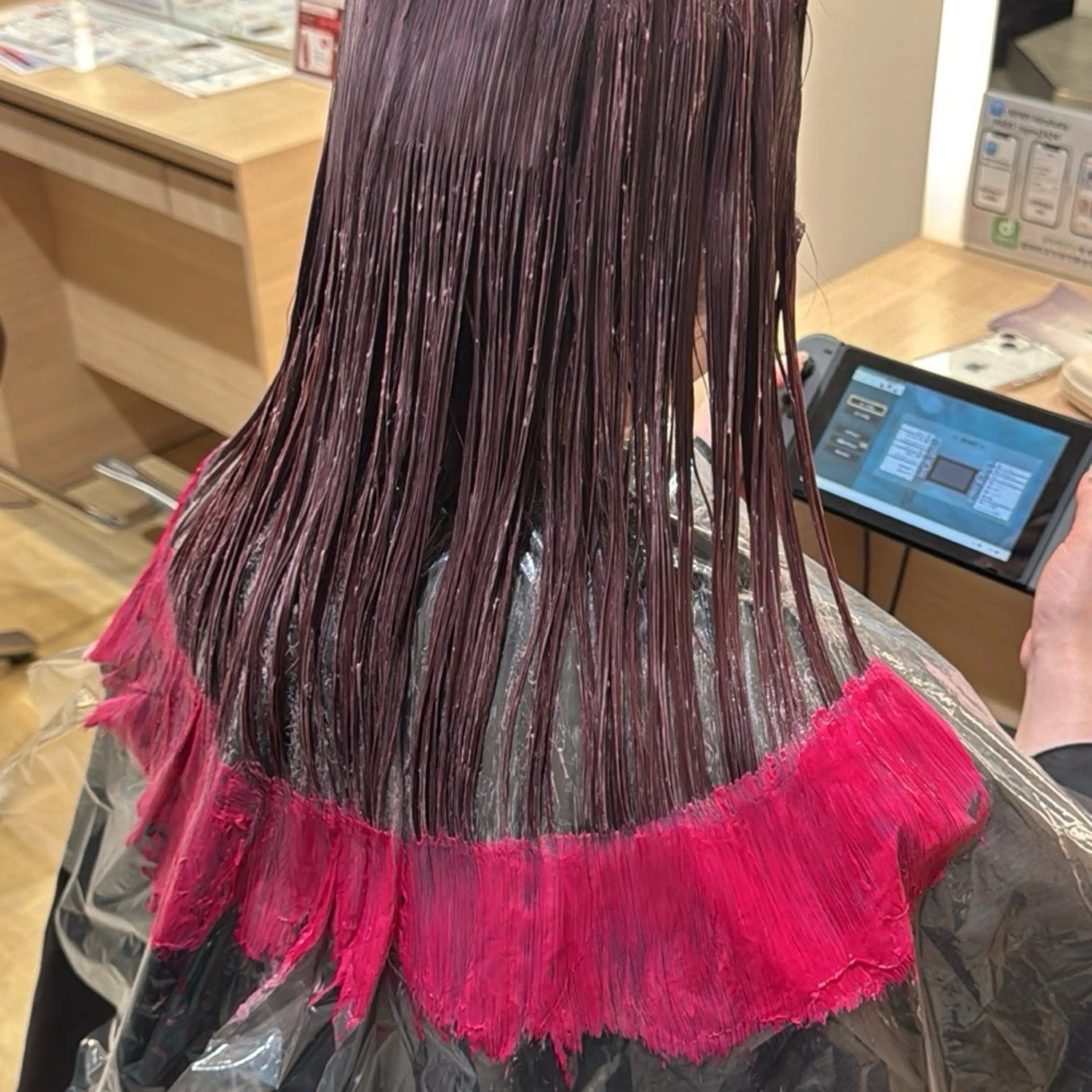 ロング 湯浅 了一のヘアスタイル