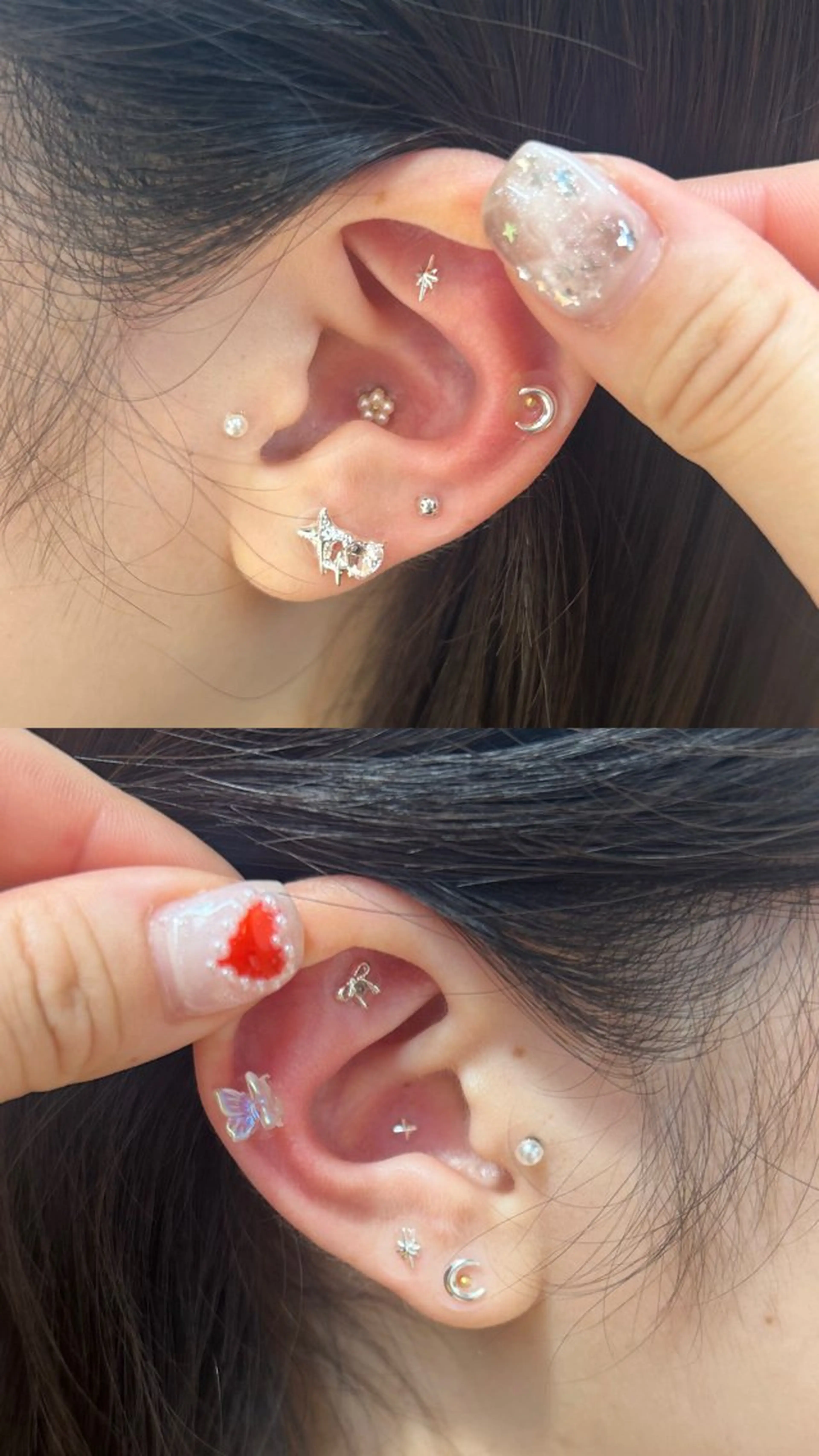 【 ✨️本日限定✨️ 】💎耳ツボジュエリー💎両耳12個【片耳6粒】必ず掲載情報ご覧ください。の写真