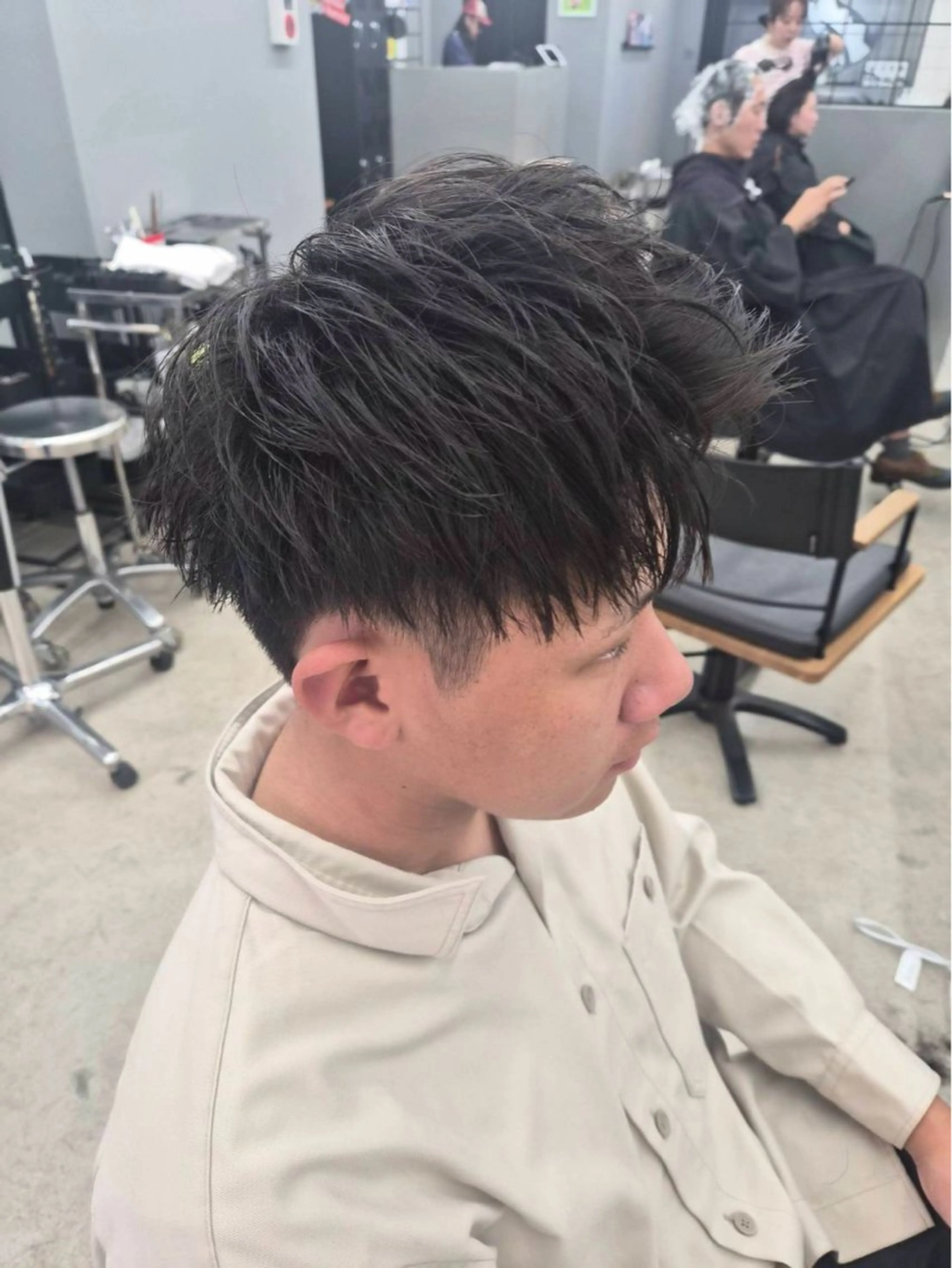 ショート メンズ カット メンズ専門サロン wokeのヘアスタイル