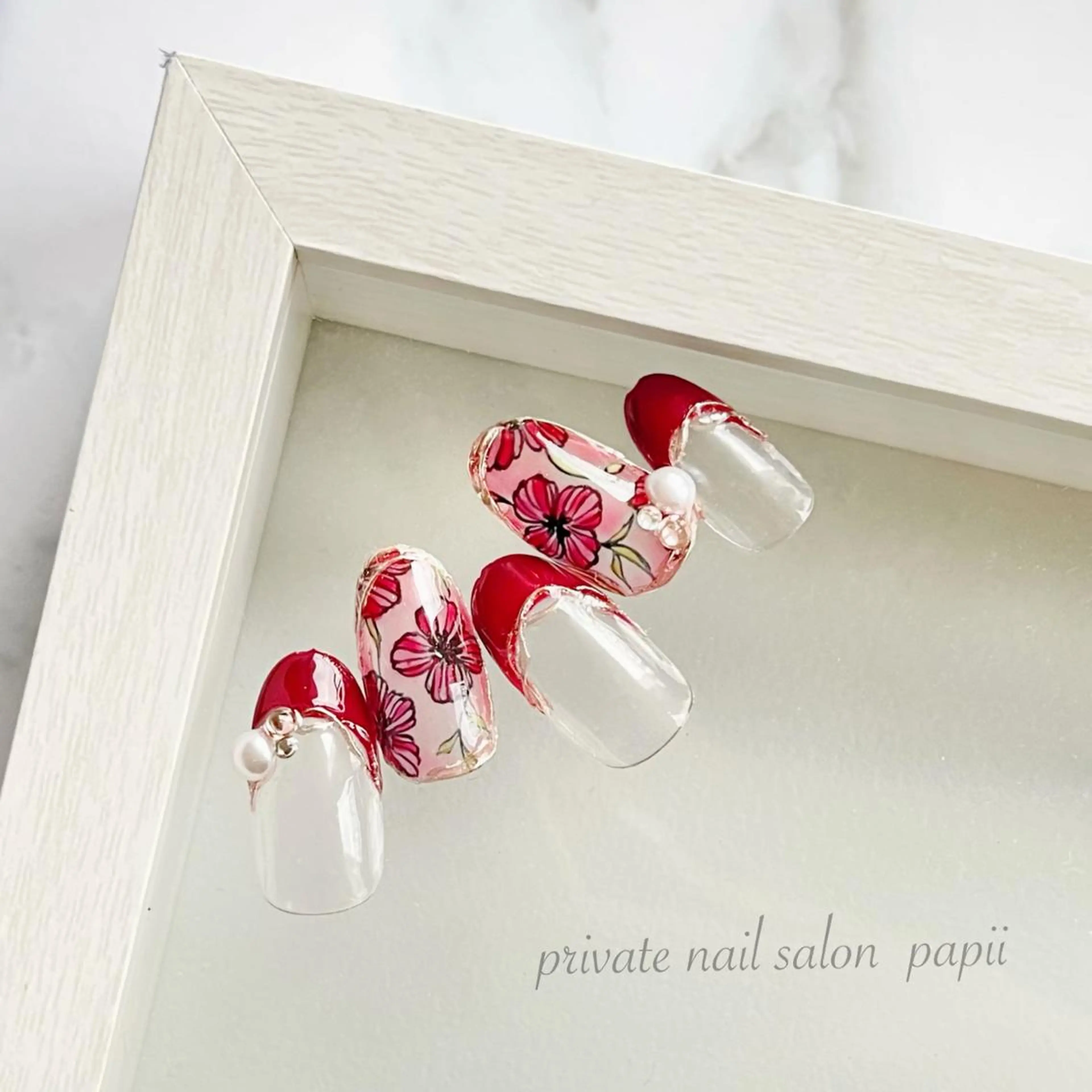 ネイル ハンドネイル private nail salon papii所属・papii☆ kurodaのネイルデザイン