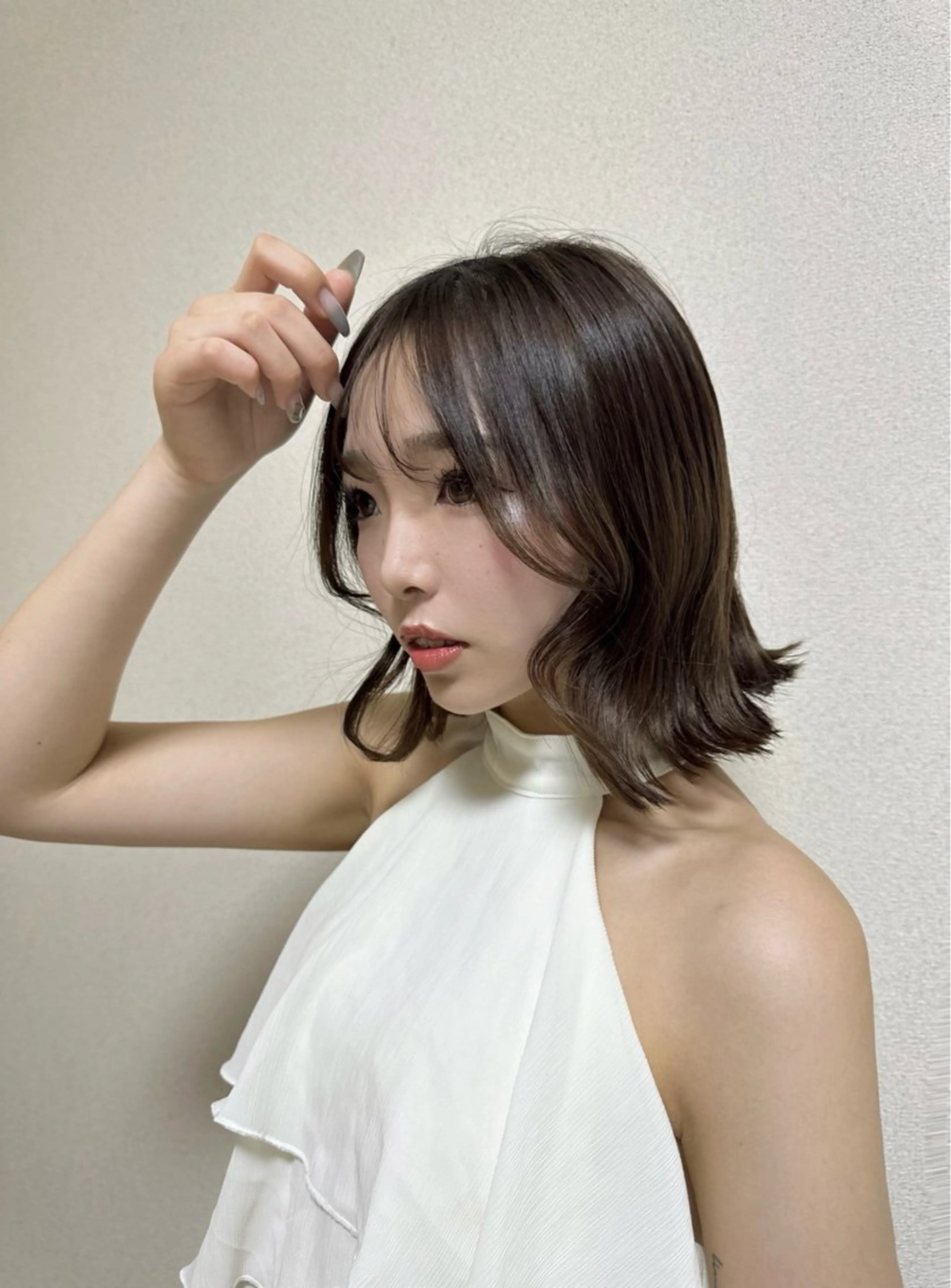 カラー ヘアカラー トリートメント 透明感ある艶カラー / KAKOのヘアスタイル