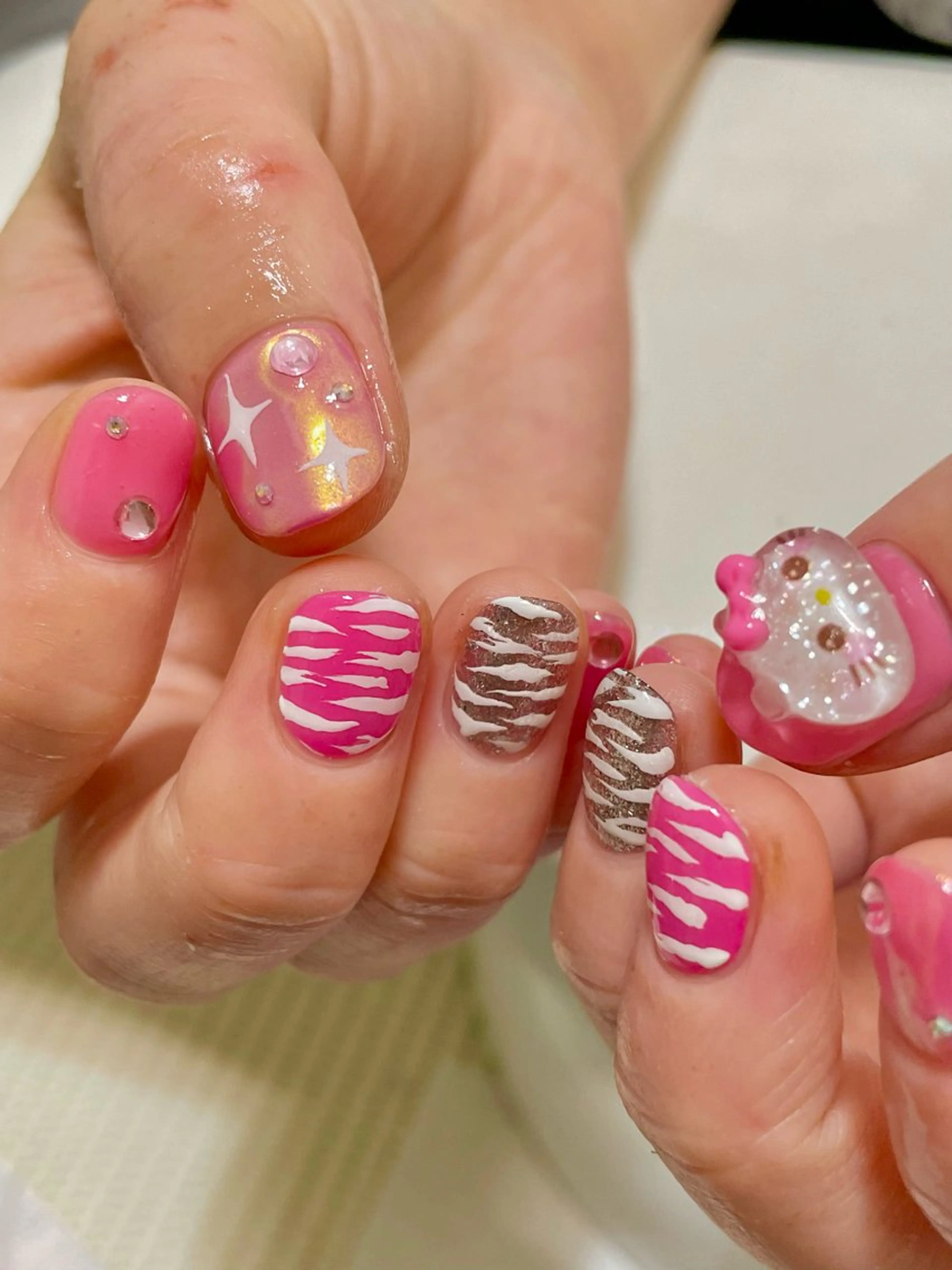 ネイル ピンク n. SAITOUのネイルデザイン