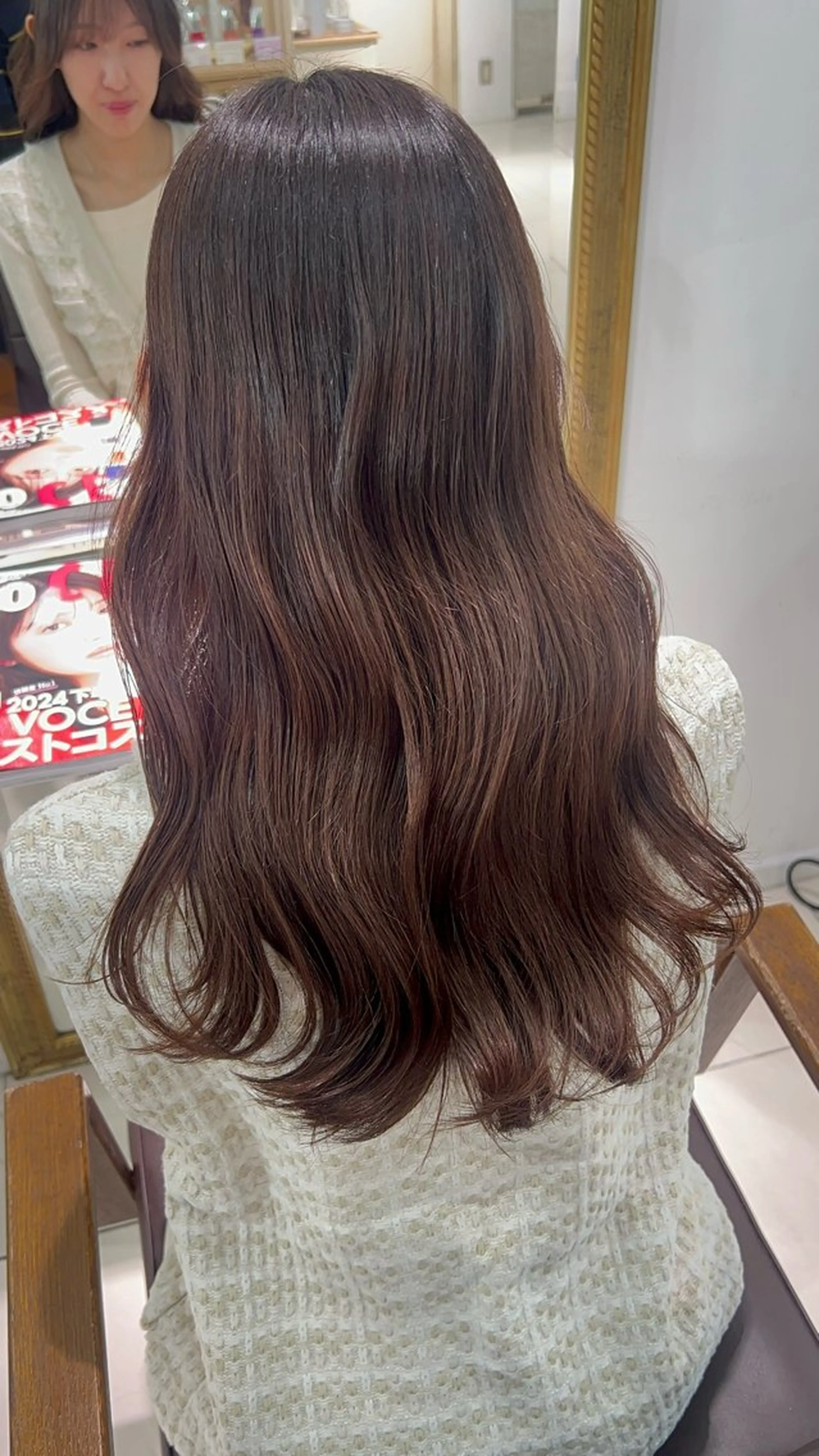 ロング カラー ハイトーンカラー 🤍🫧 長井 律のヘアスタイル