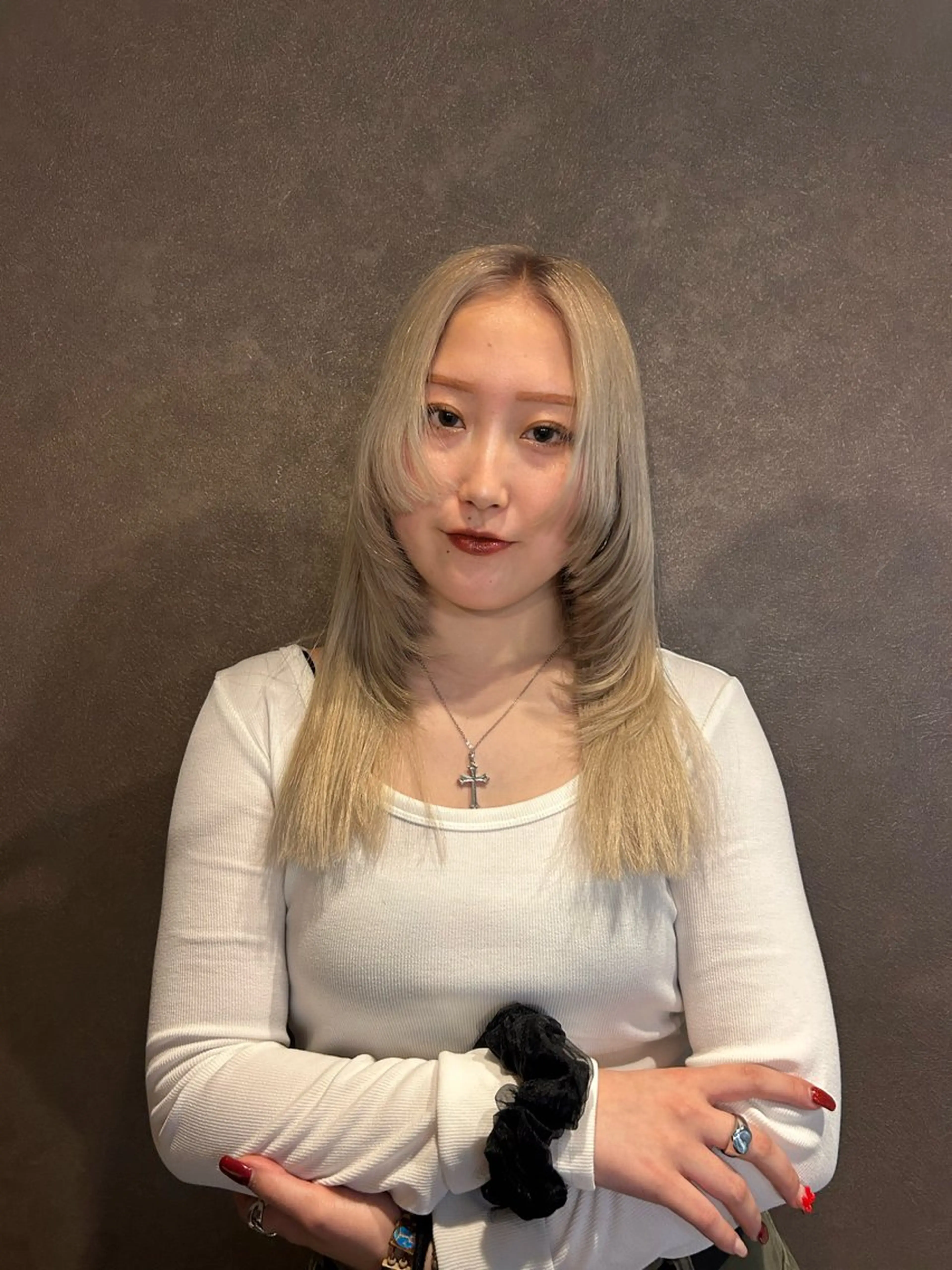 ロング カラー ヘアアレンジ ☕️結【suii.】 ボブ/ヘアセット☕️のヘアスタイル