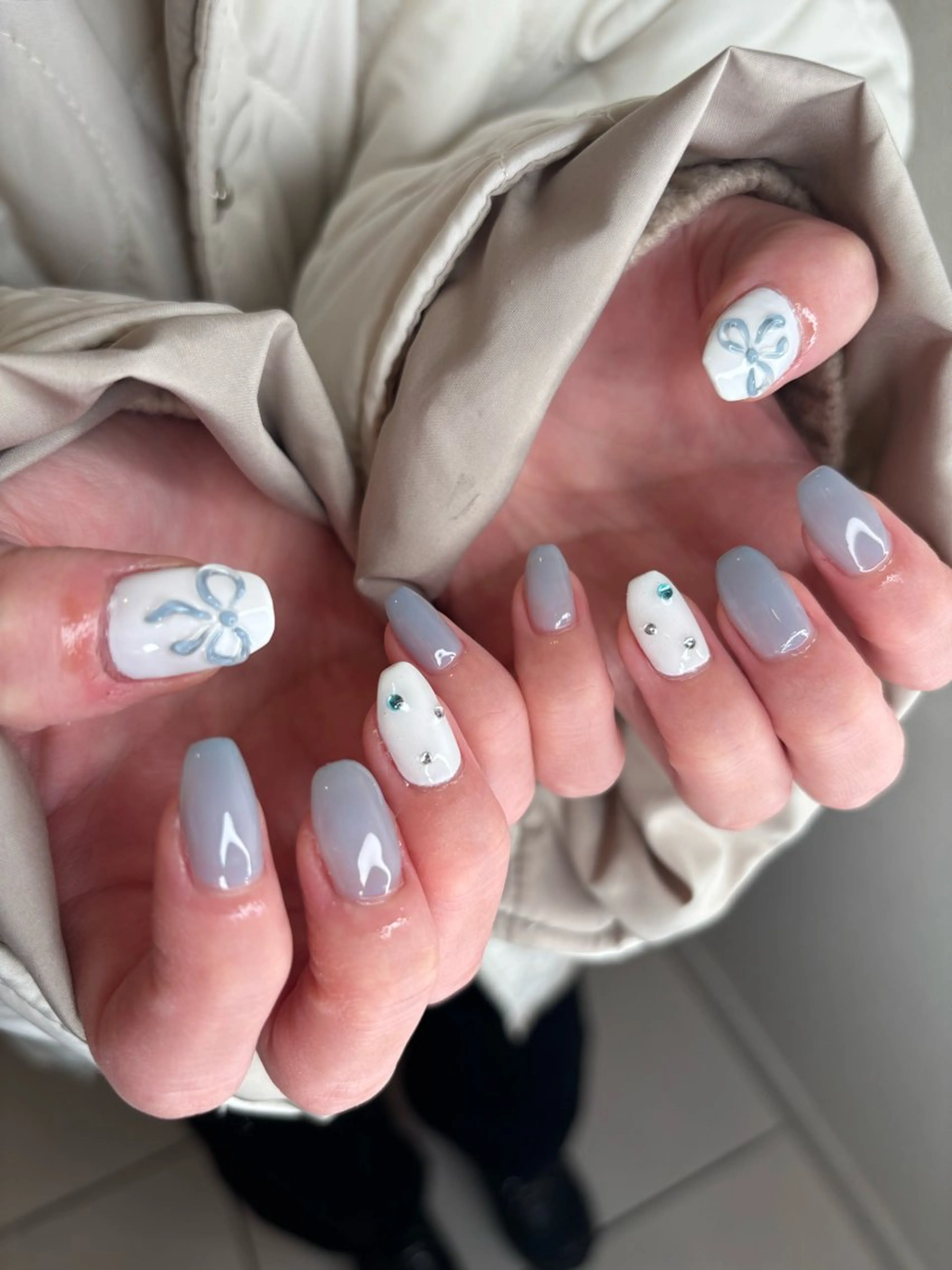 ネイル ハンドネイル moi nail ˙⋆.˚のネイルデザイン