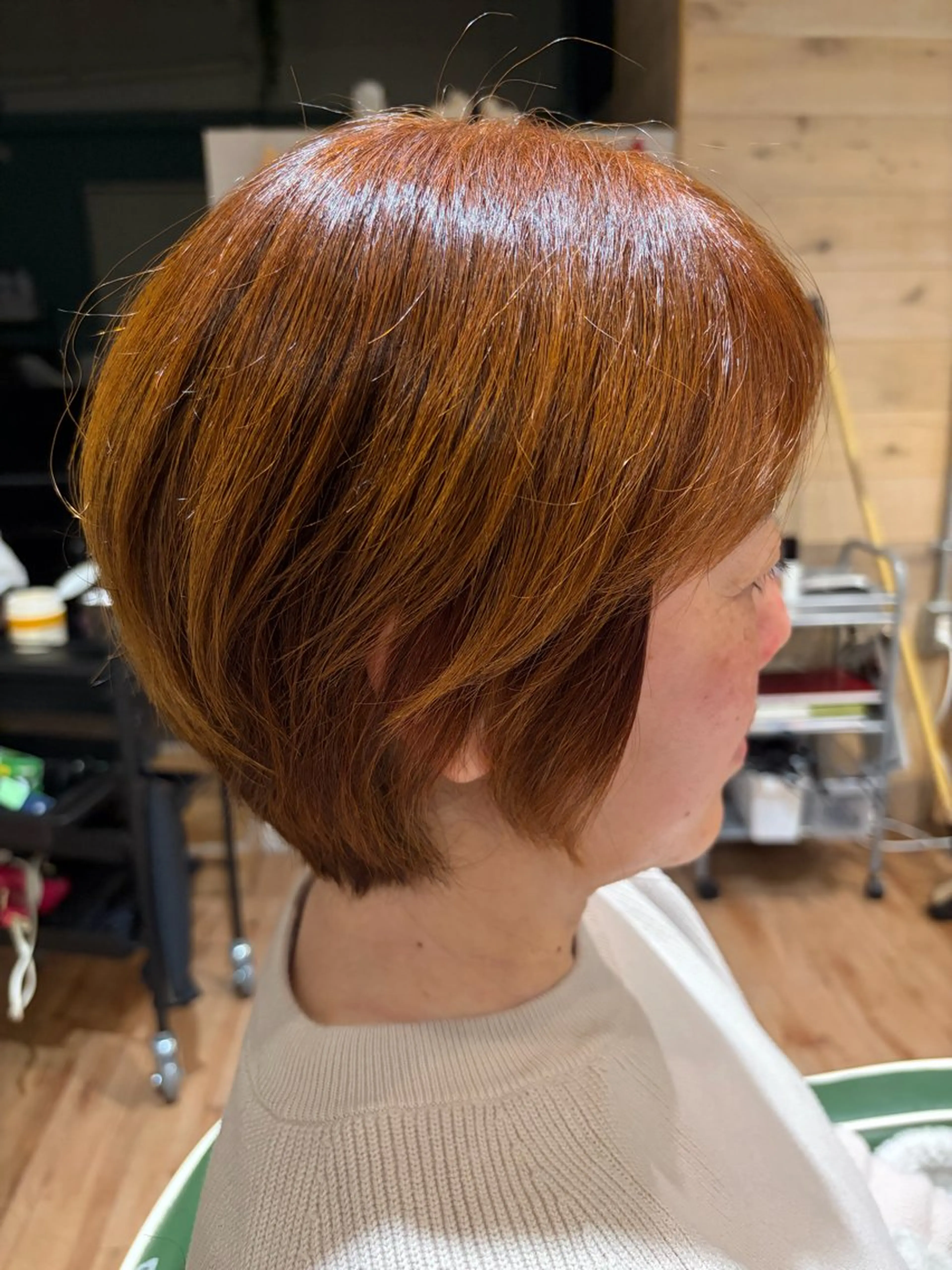ショート カラー ヘアカラー トリートメント ✨ショート/ボブ 縮毛矯正✨アキラのヘアスタイル