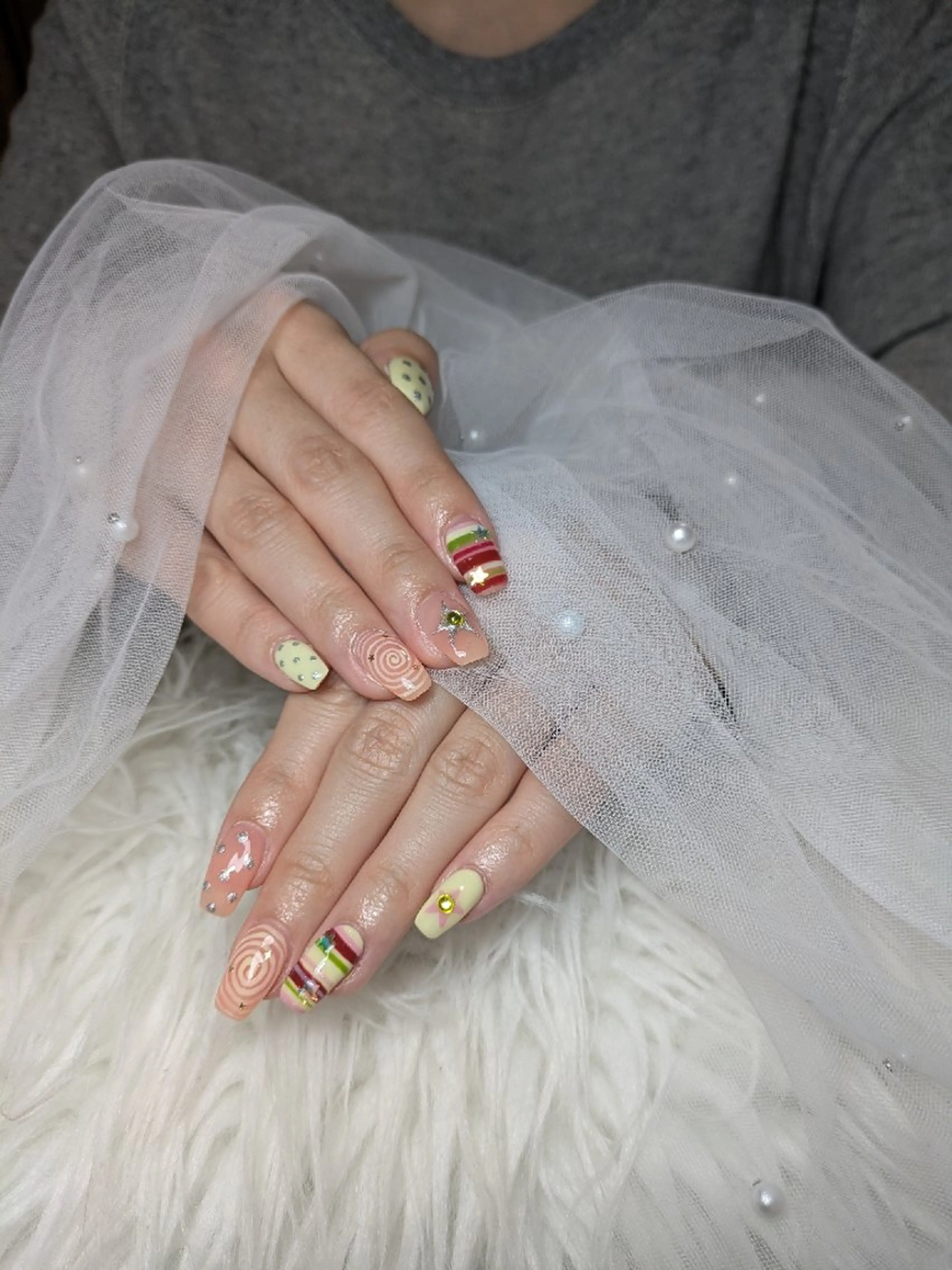 ネイル Queen Nail 研修生のネイルデザイン