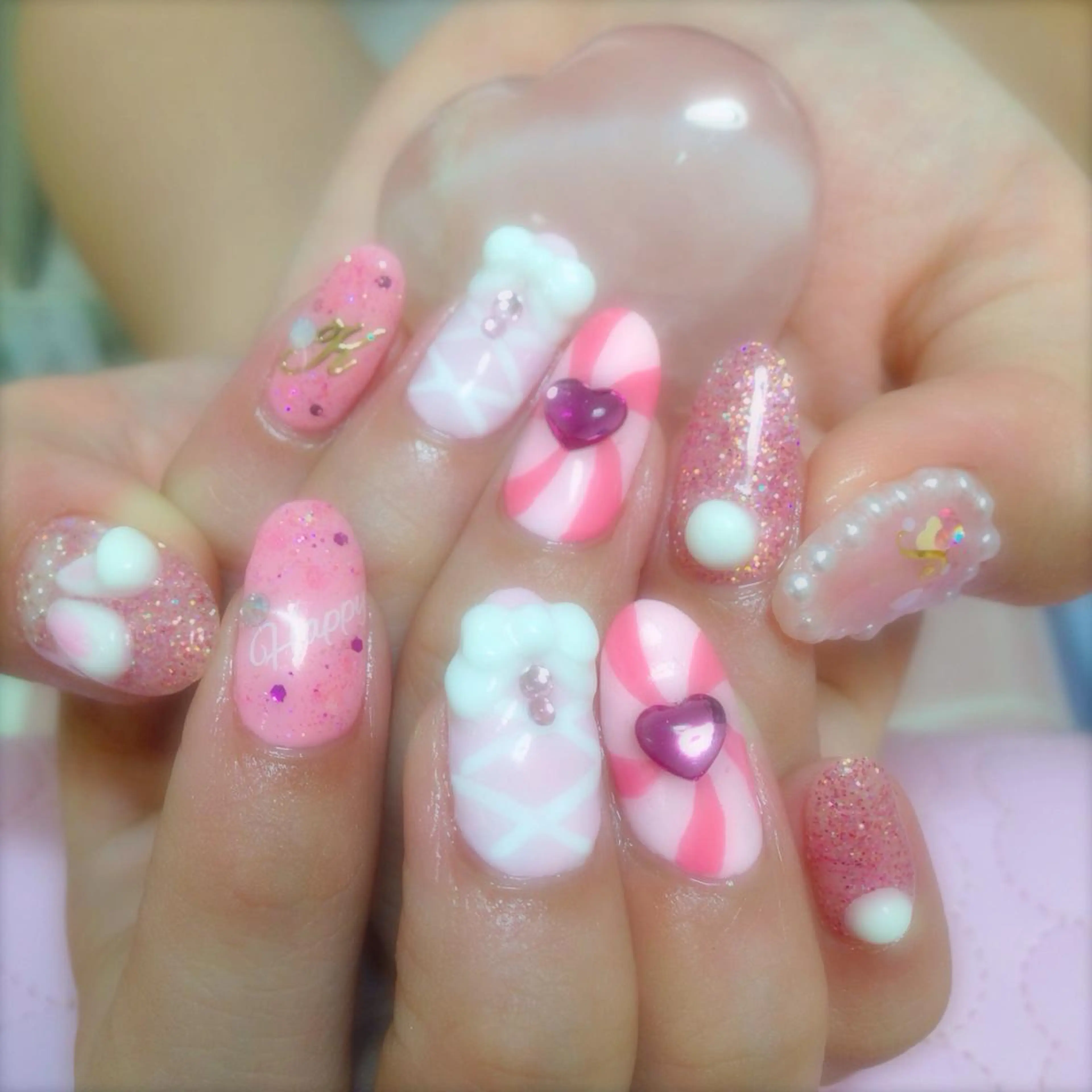 ネイル 🎀池袋heart nail🎀のネイルデザイン