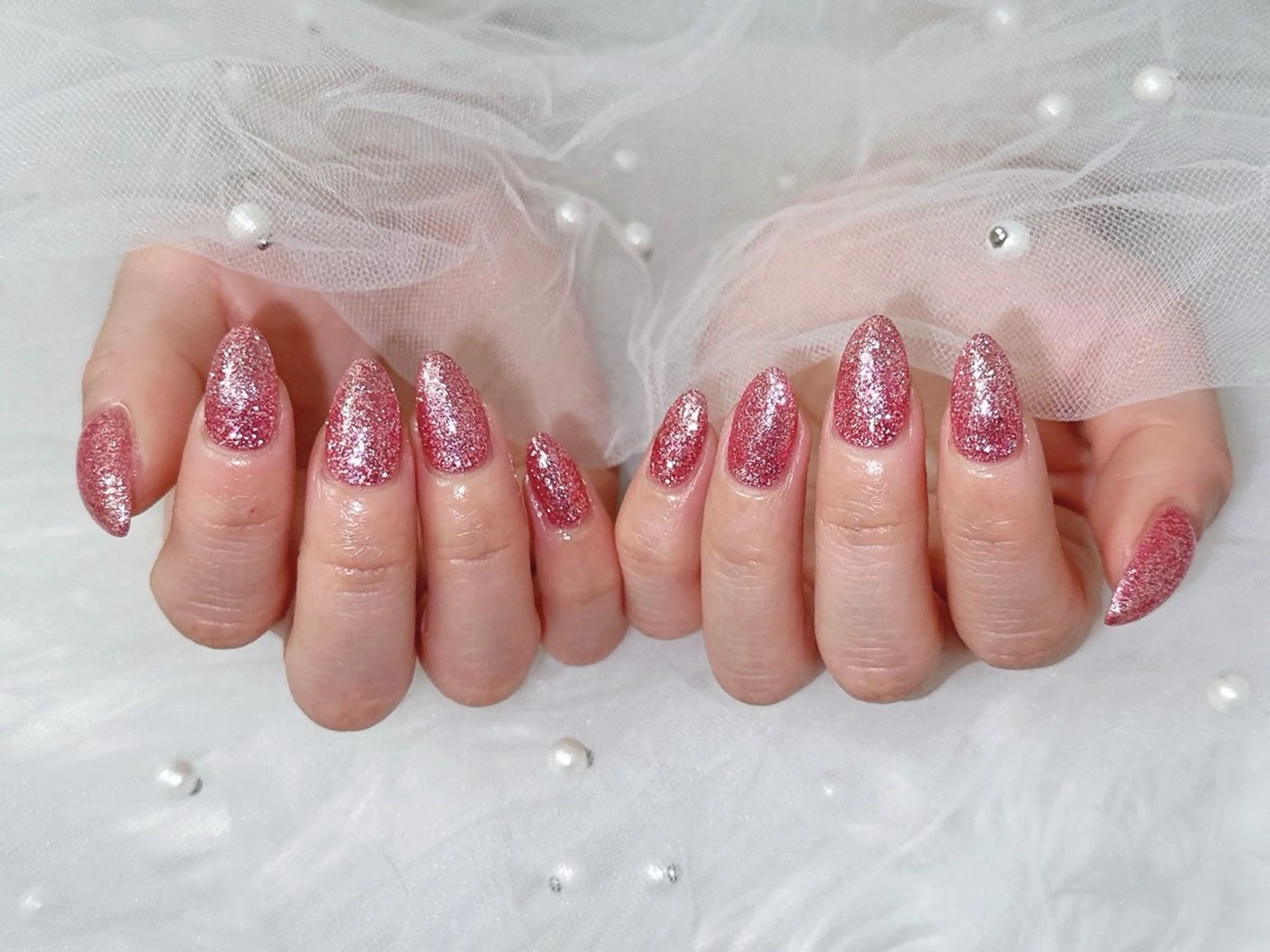 ネイル ハンドネイル 【Eclat ｴｸﾗ】nail＆beauty所属・Eclat〔ｴｸﾗ〕 MOEKA𝜗𝜚*のネイルデザイン