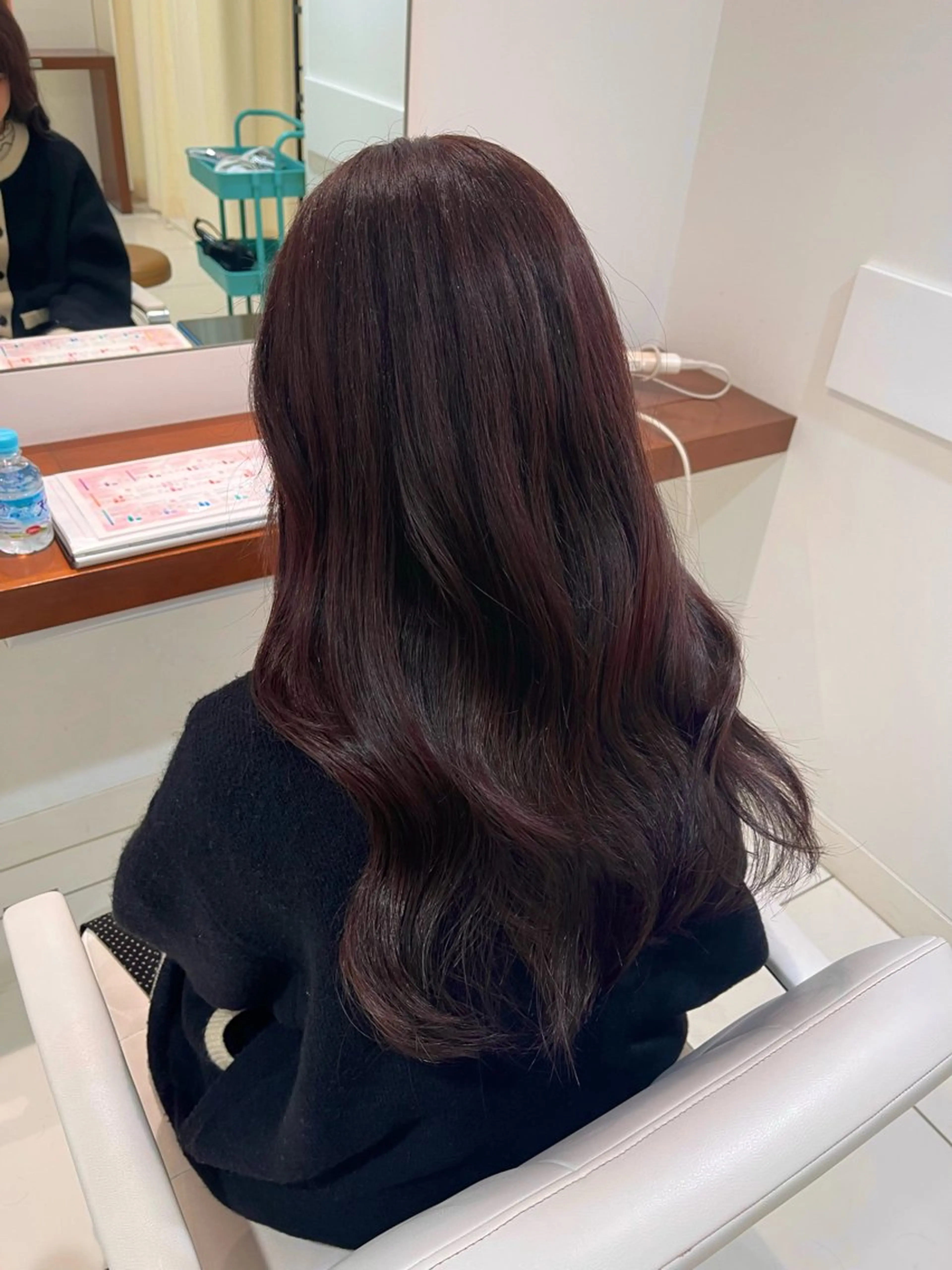 セミロング カラー 似合わせ 垢抜け🌟 AKINOのヘアスタイル