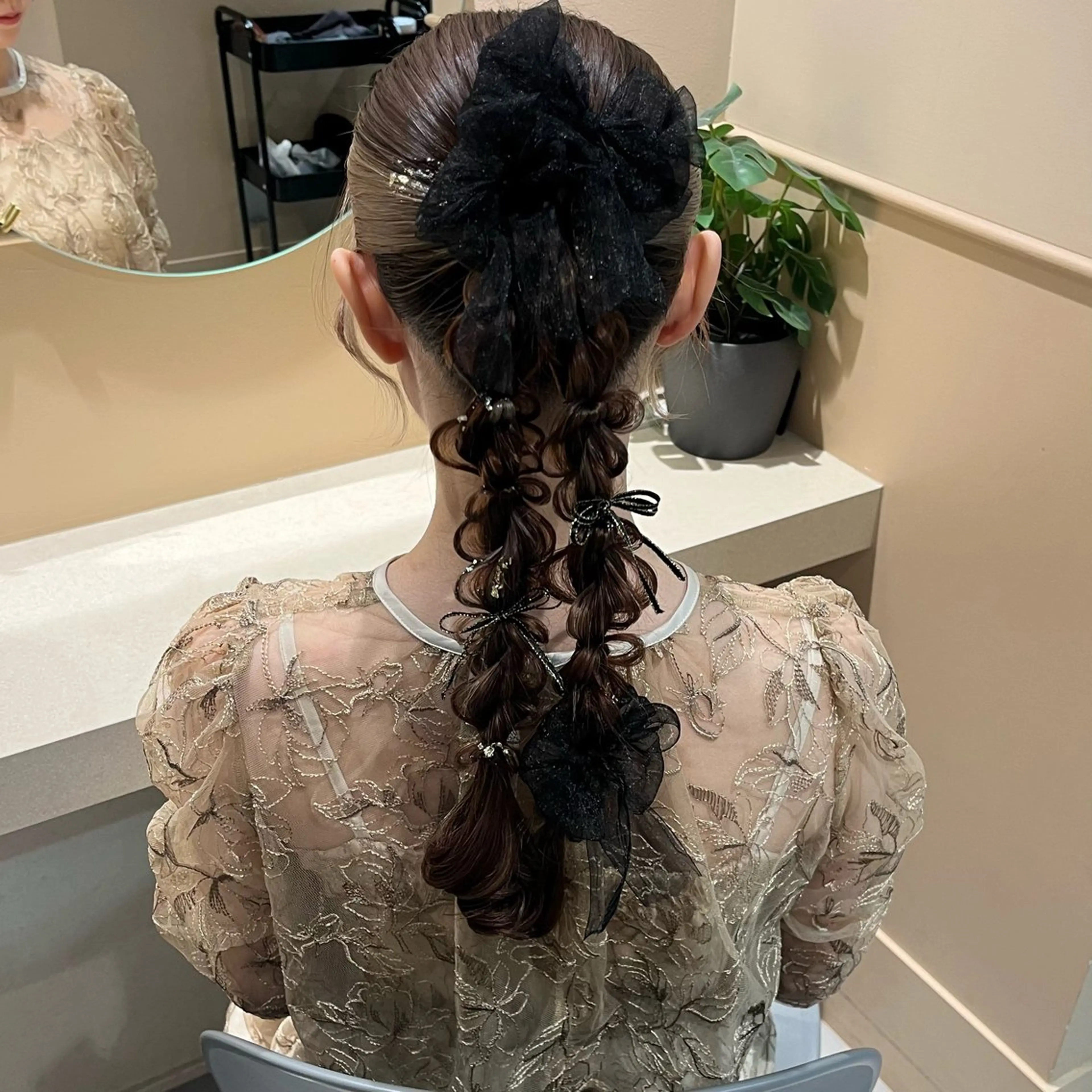 ロング ヘアアレンジ ヘアセット 🫧tomoka 透明感カラー🫧のヘアスタイル