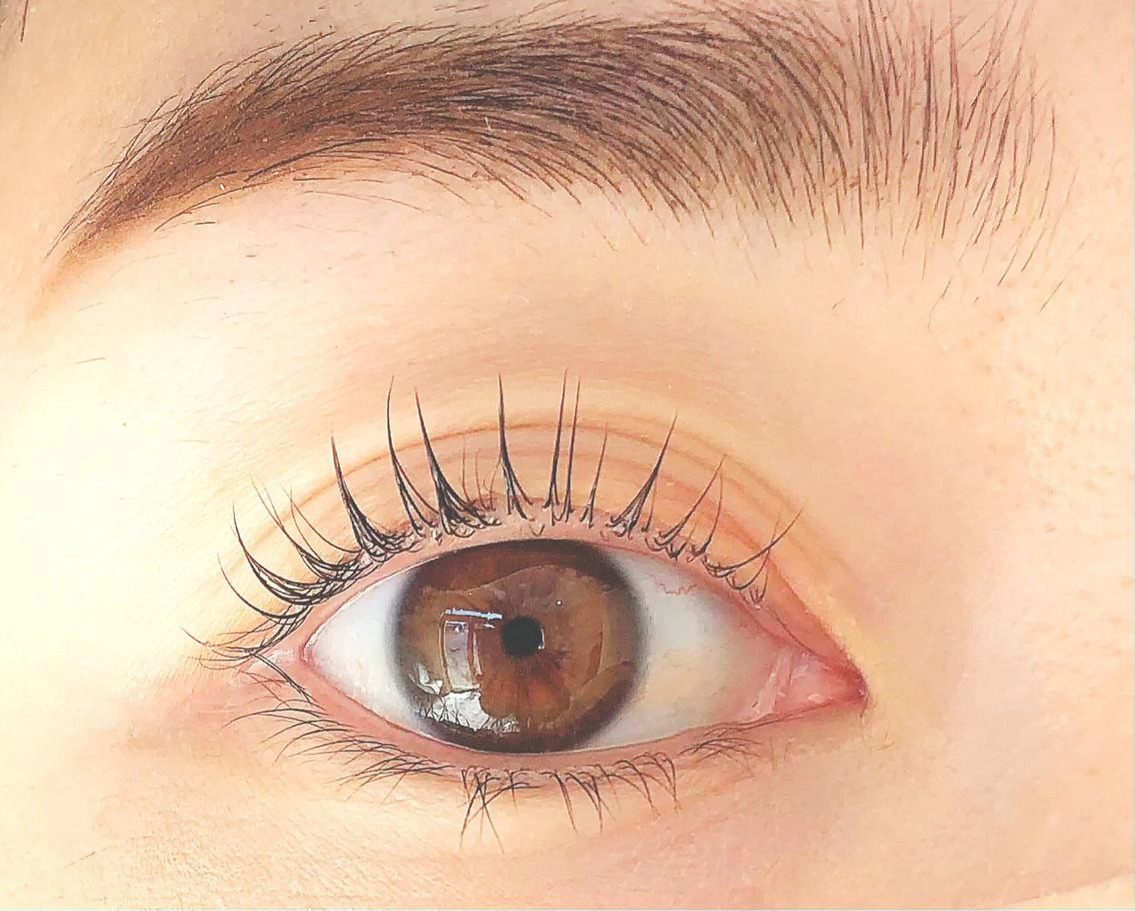 マツエク・マツパ フラットラッシュ パリジェンヌラッシュリフト セーブル 一重×まつ毛パーマ ボリュームラッシュ eyelash salon sopo所属・sopo 山口のマツエク・マツパデザイン