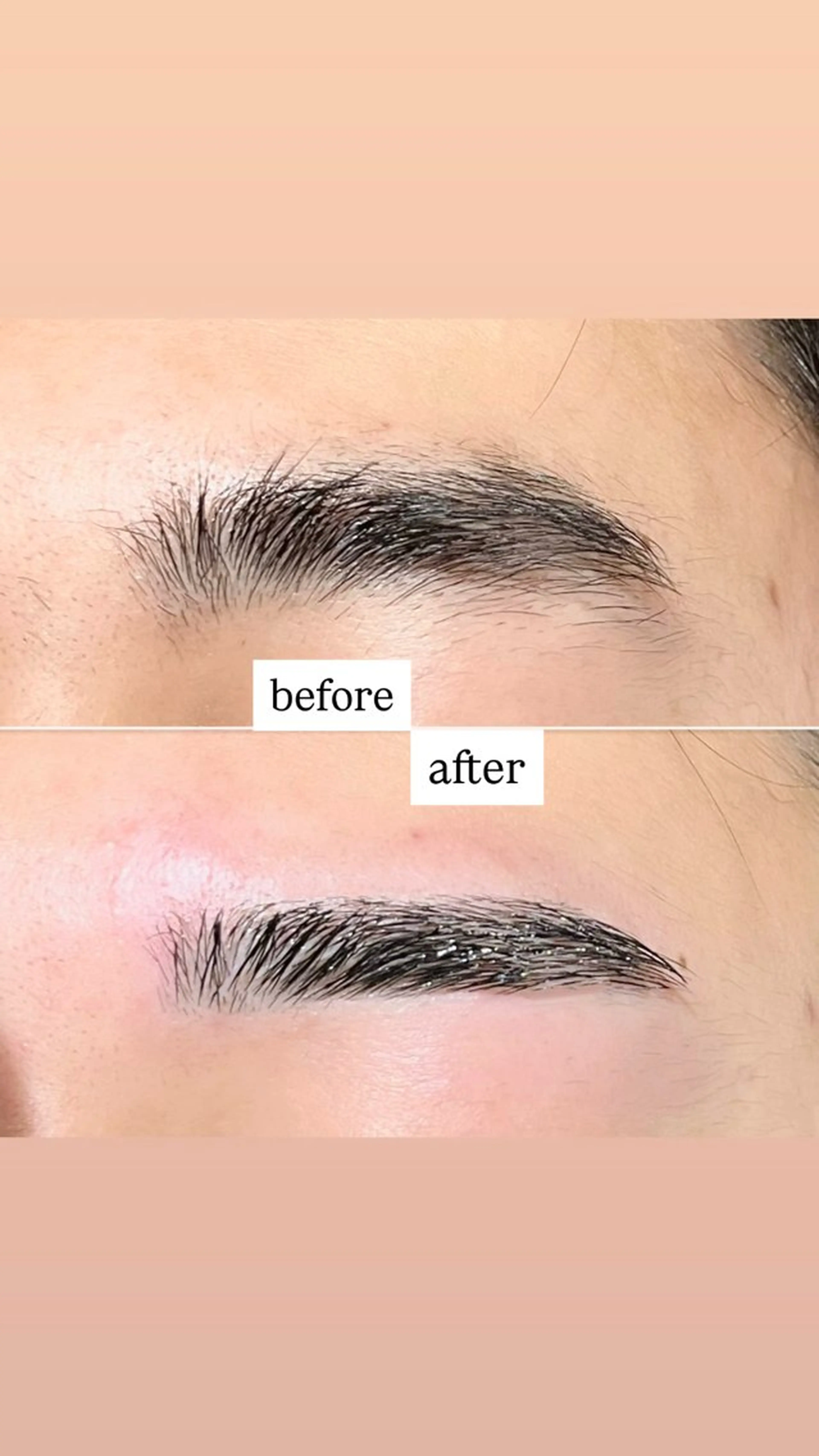 アイブロウ メンズアイブロウ ワックス脱毛 眉カット みさき 🫧 ͛.*のマツエク・マツパデザイン