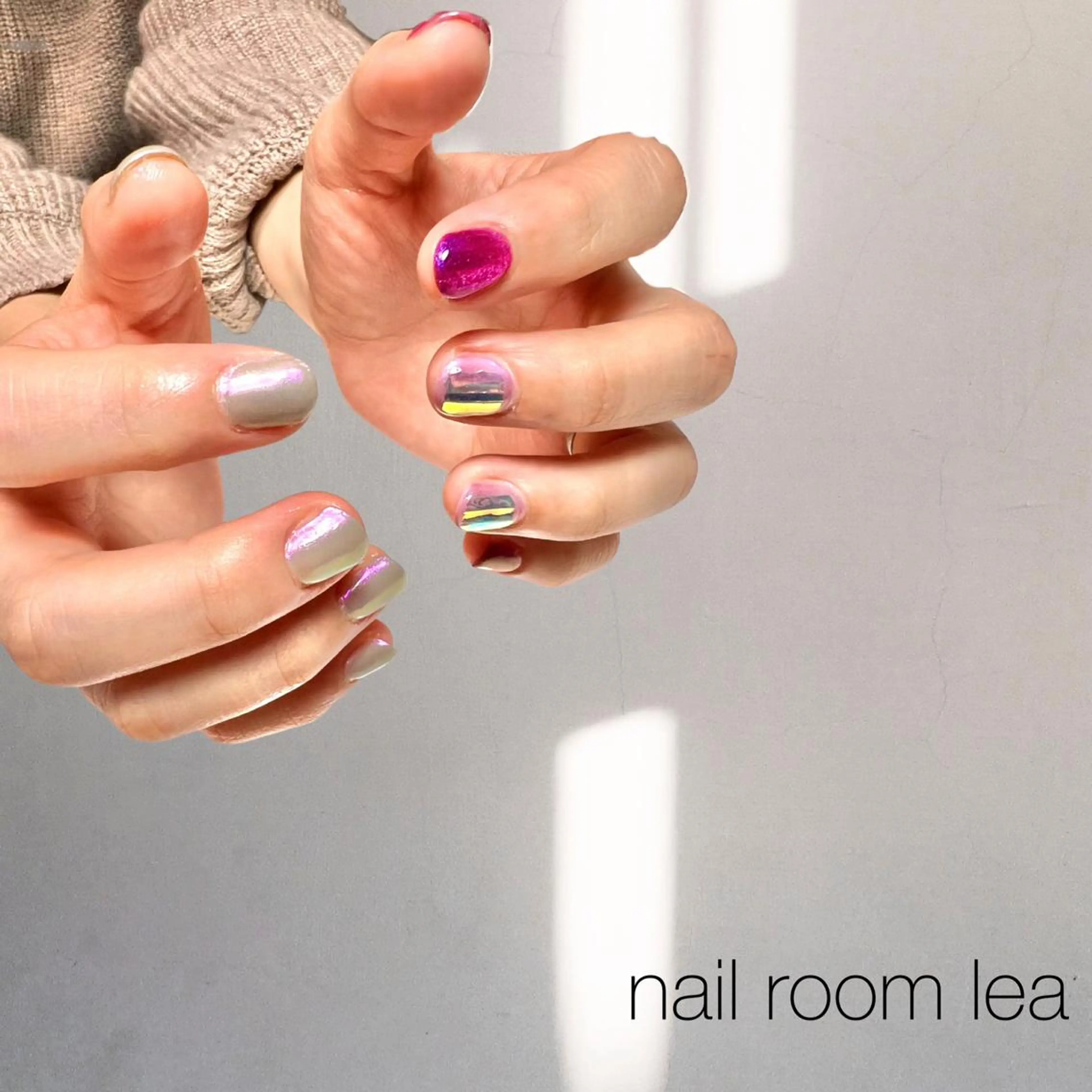 ネイル ハンドネイル ハンドケア nailroom leaのネイルデザイン