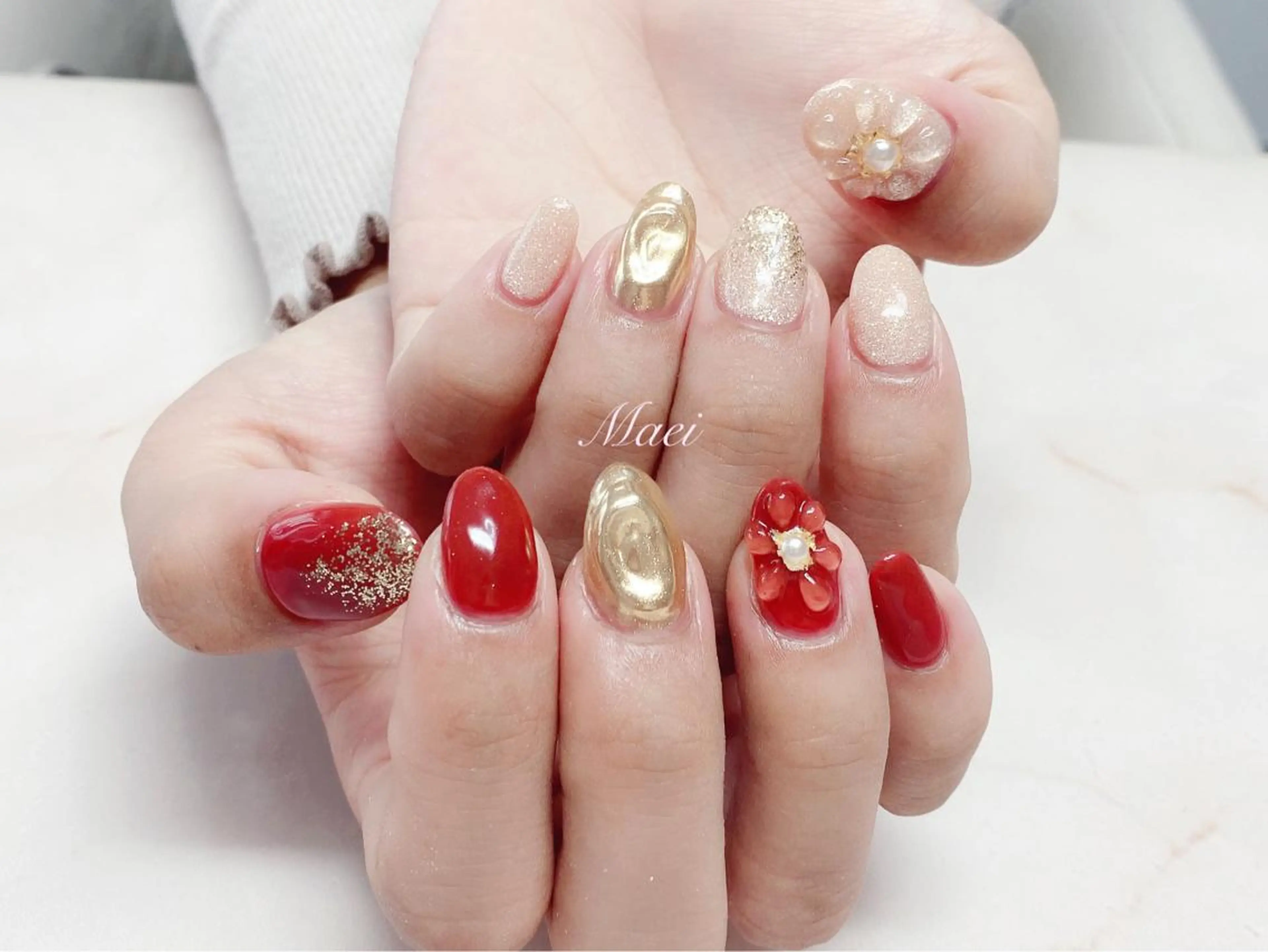 ネイル ハンドネイル ハンドケア NIMO ネイルサロンのネイルデザイン