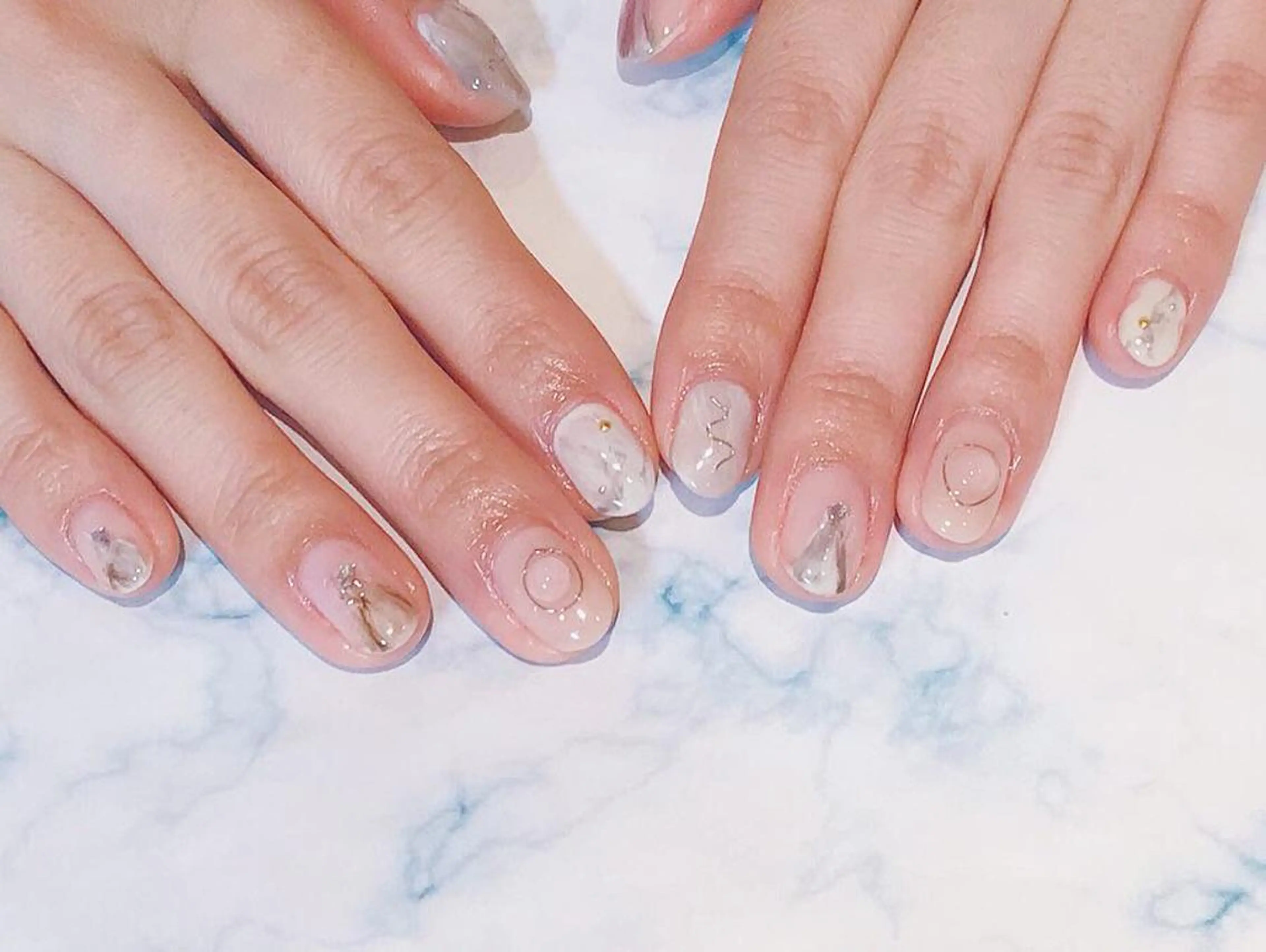 ネイル ハンドネイル LUKE所属・もとまつ さちこのネイルデザイン