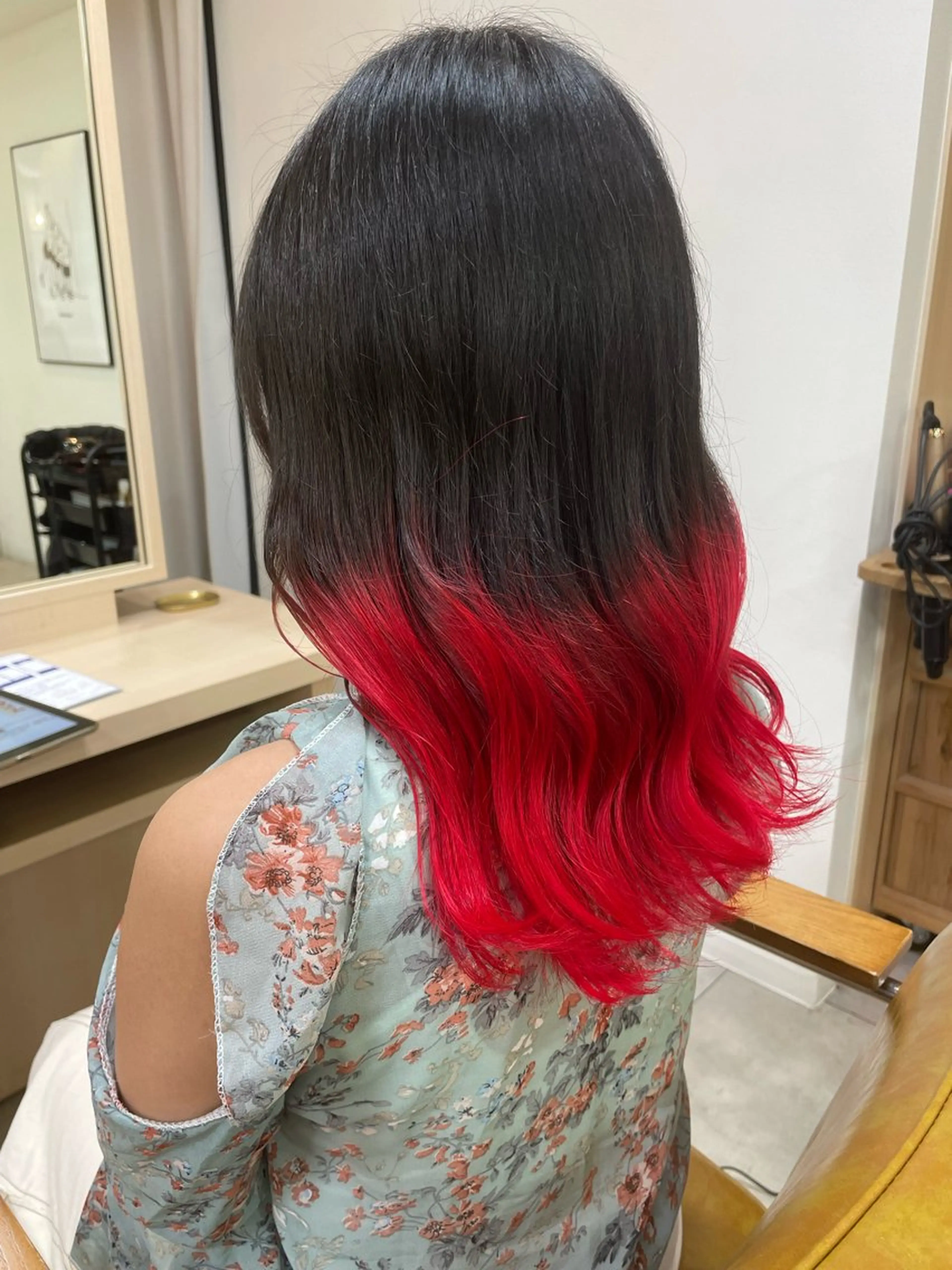 カラー カット ヘアカラー カットモデル/金山・ 栄美容院/田口流名のヘアスタイル